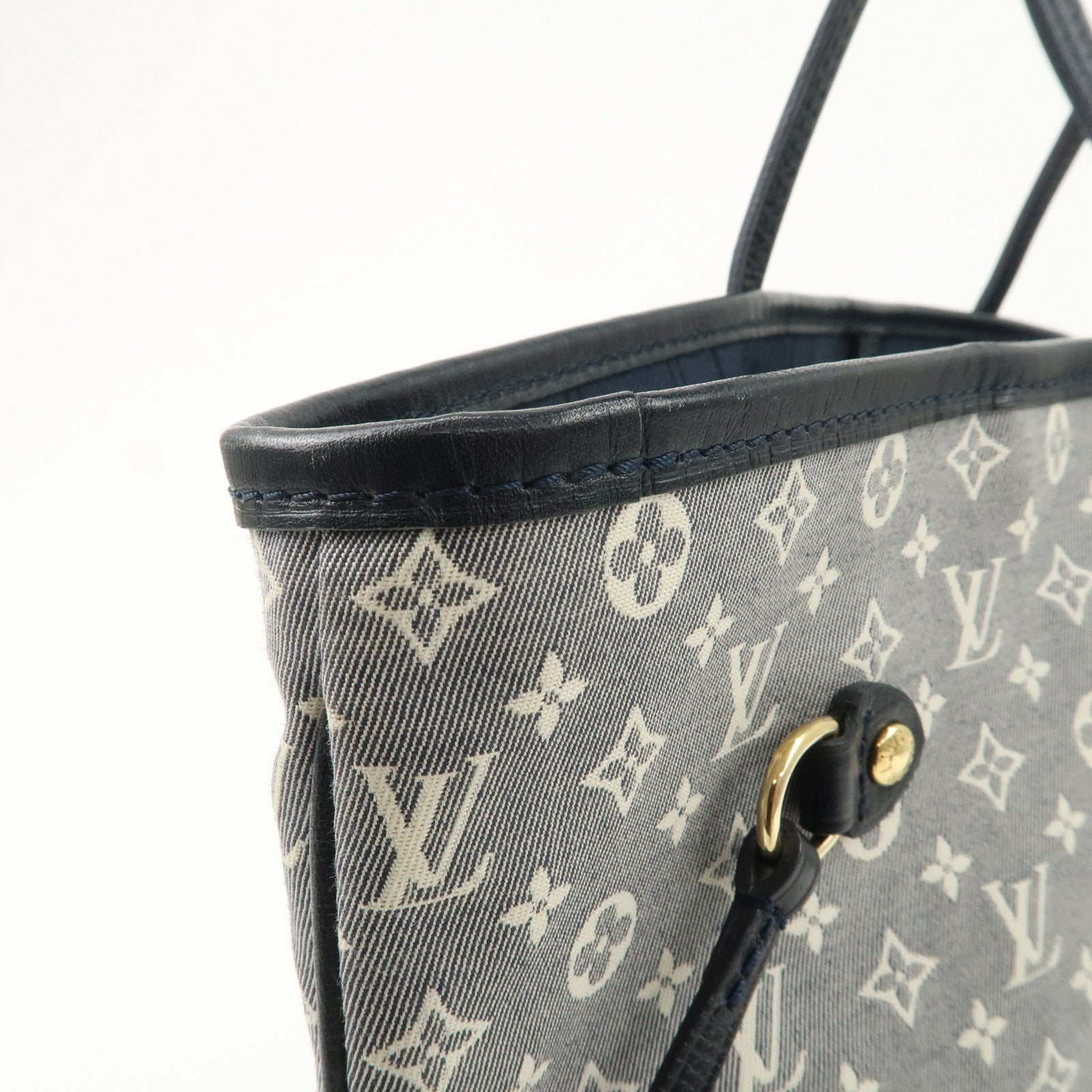 Louis Vuitton Monogram Idylle Neverfull MM Tote Bag Encre M40514 Used