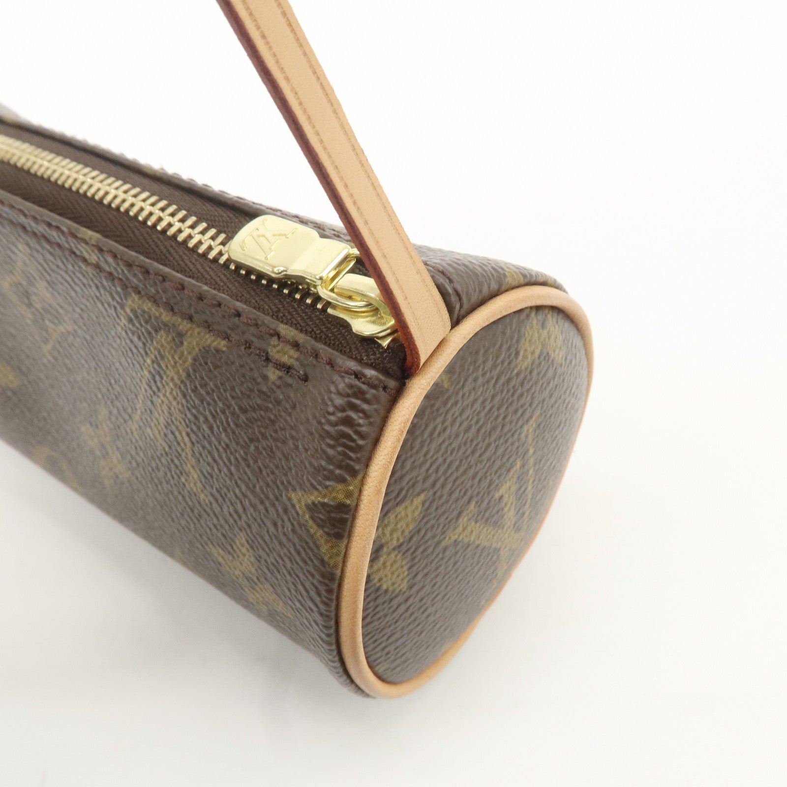 Louis Vuitton Monogram Mini Pouch for Papillon Bag Brown Used