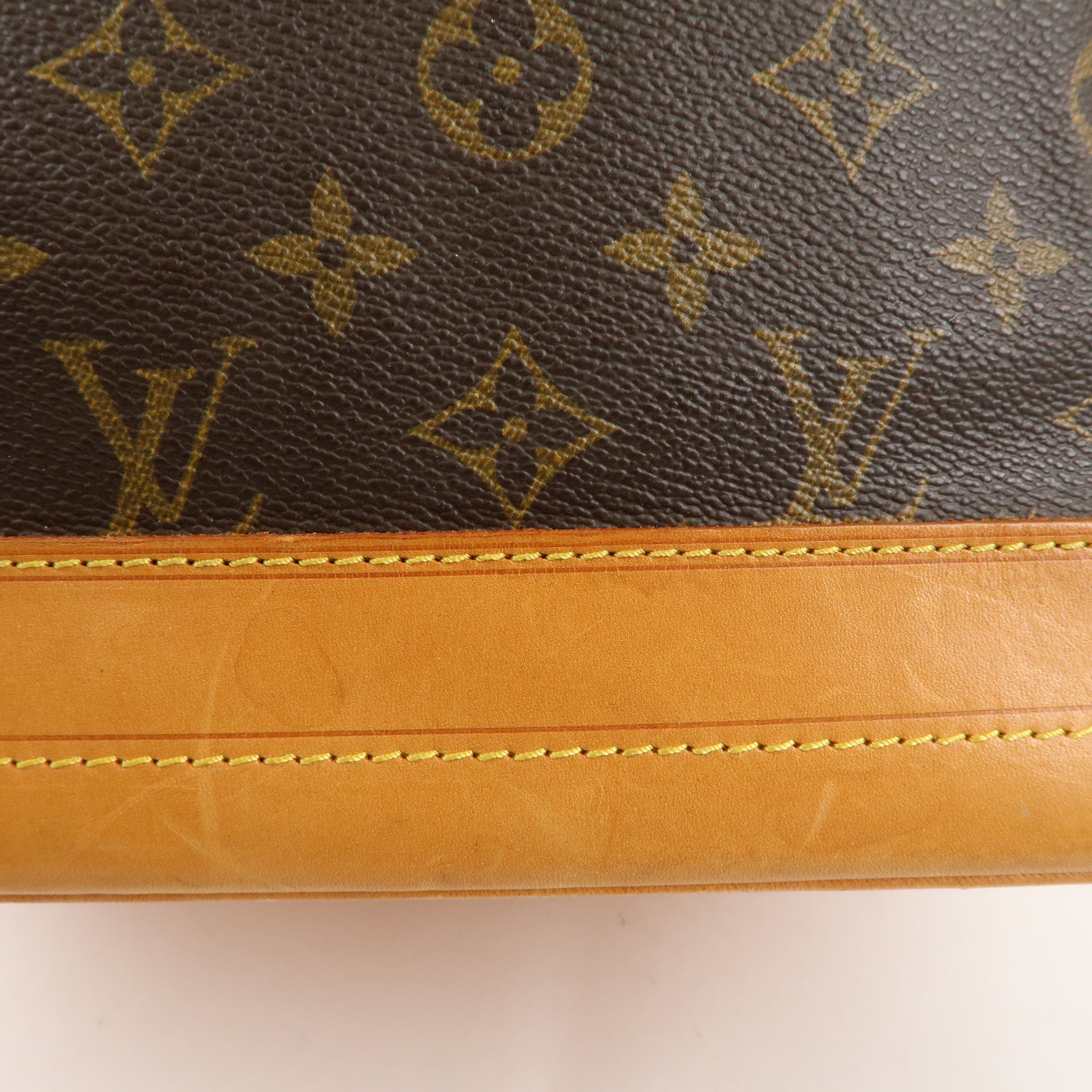 Louis Vuitton Monogram Noe Shoulder Bag Hand Bag Brown M42224