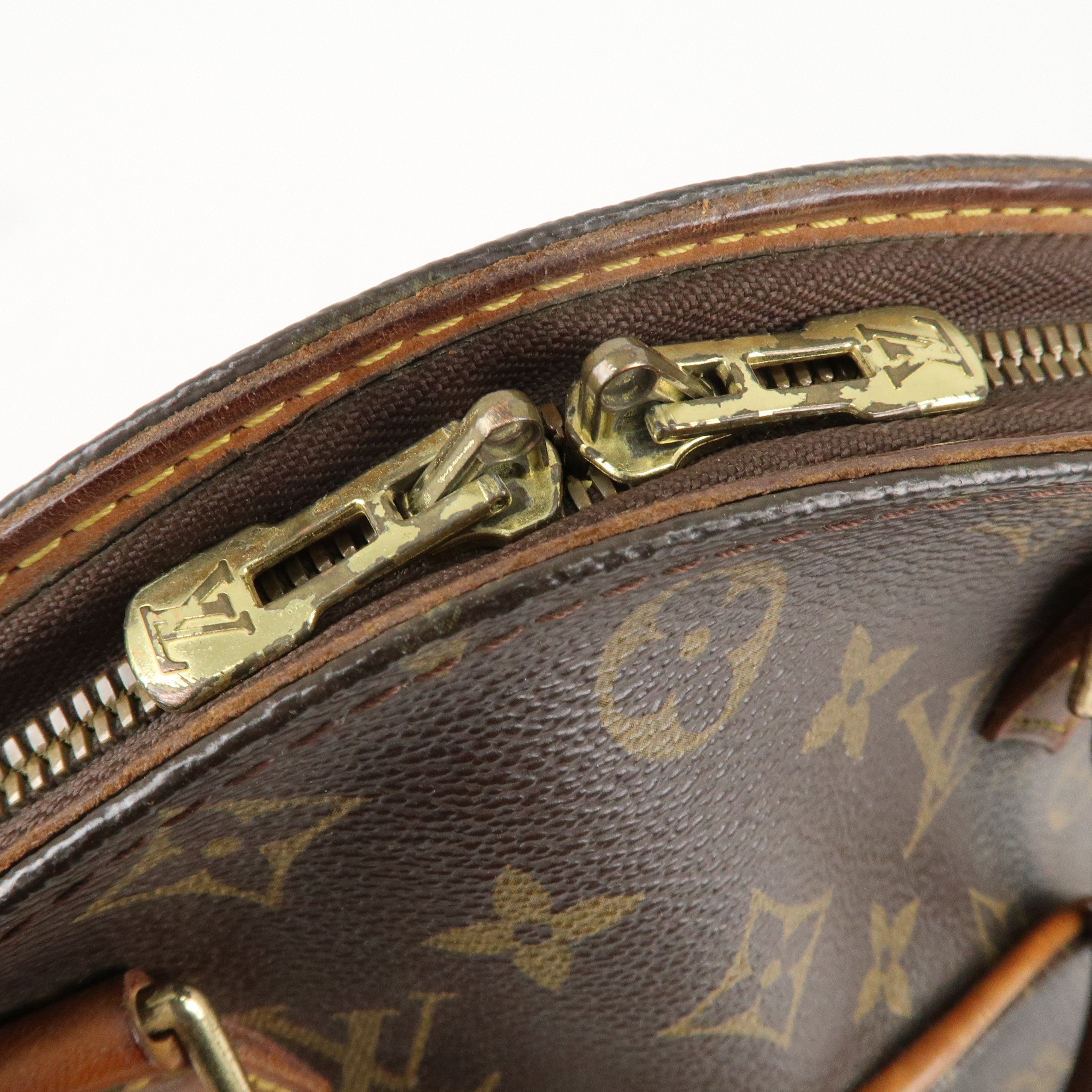 Louis Vuitton Monogram Ellipse MM Hand Bag Brown M51126