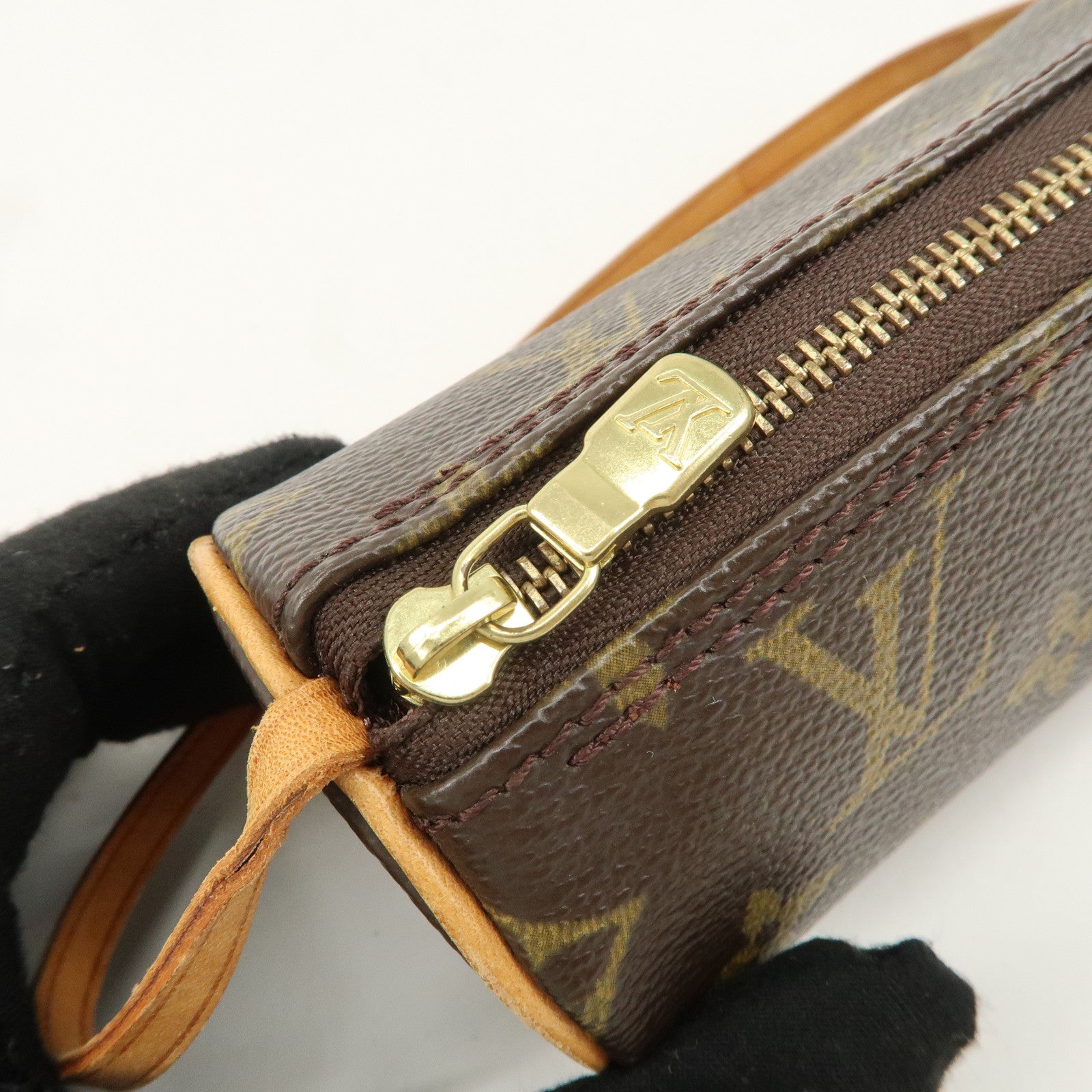 Louis Vuitton Monogram Papillon Pouch For Papillon Bag Brown