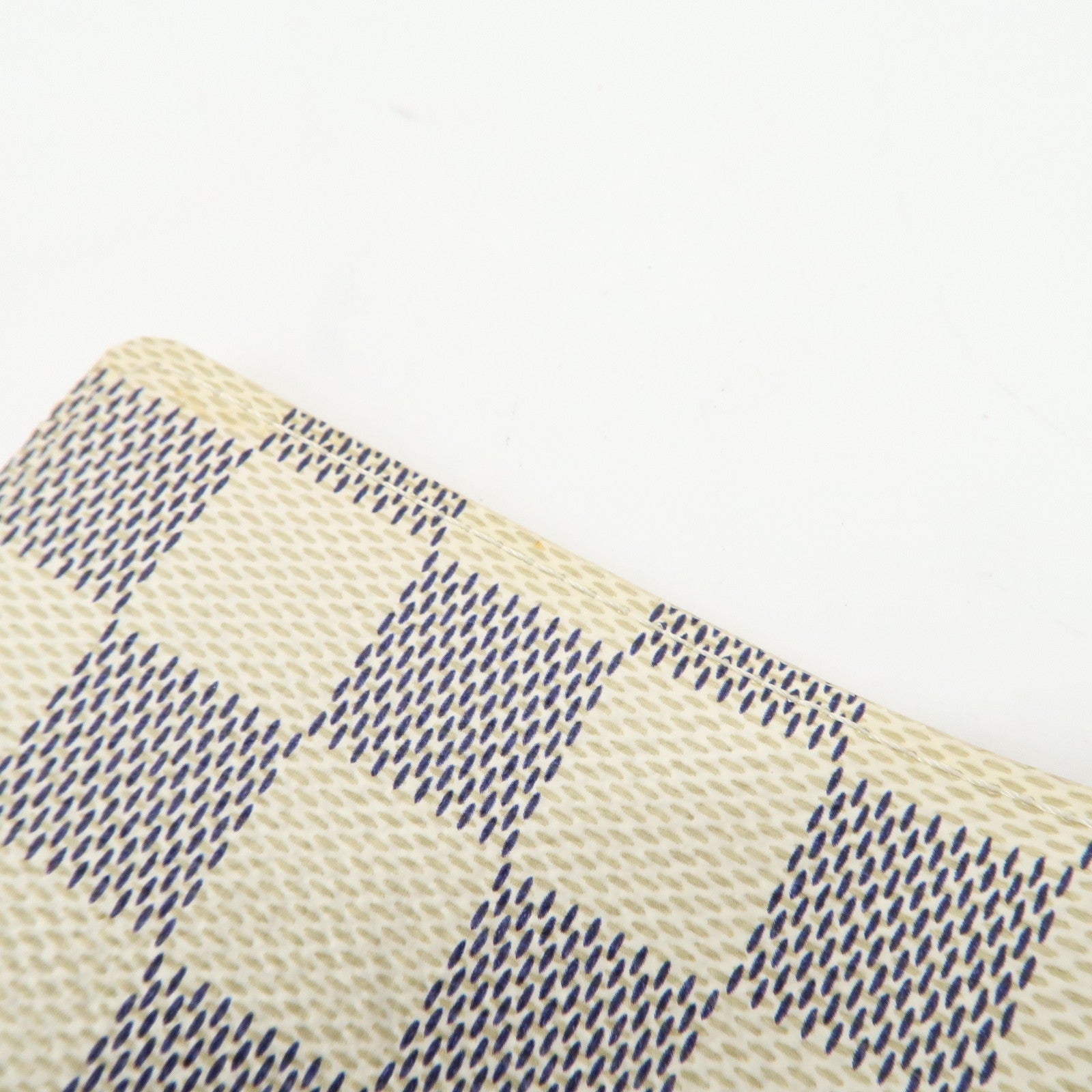 Louis Vuitton Damier Azur Agenda PM Planner Cover R20706 Used