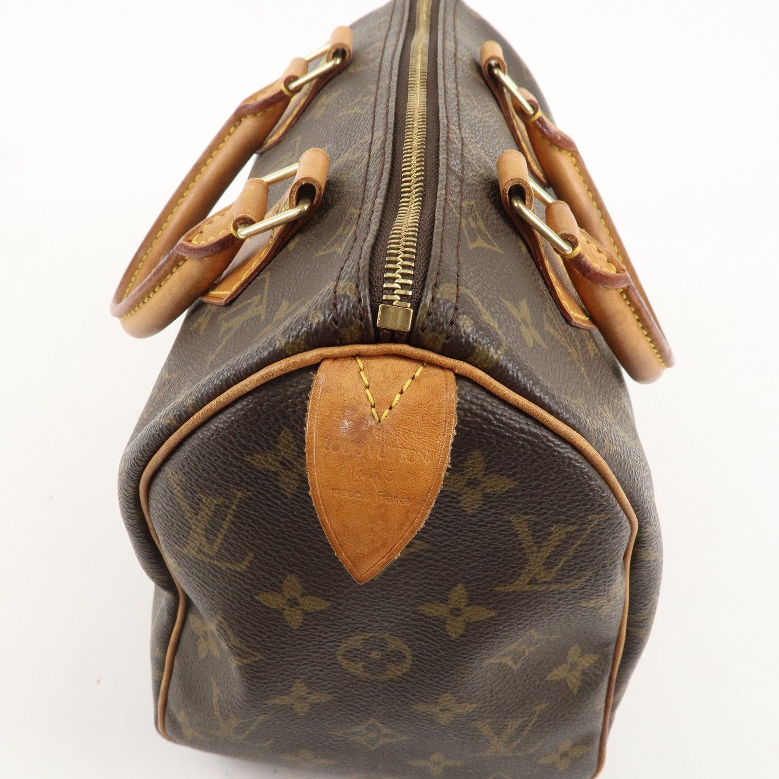 Louis Vuitton Monogram Speedy 25 Hand Bag Boston Bag M41528