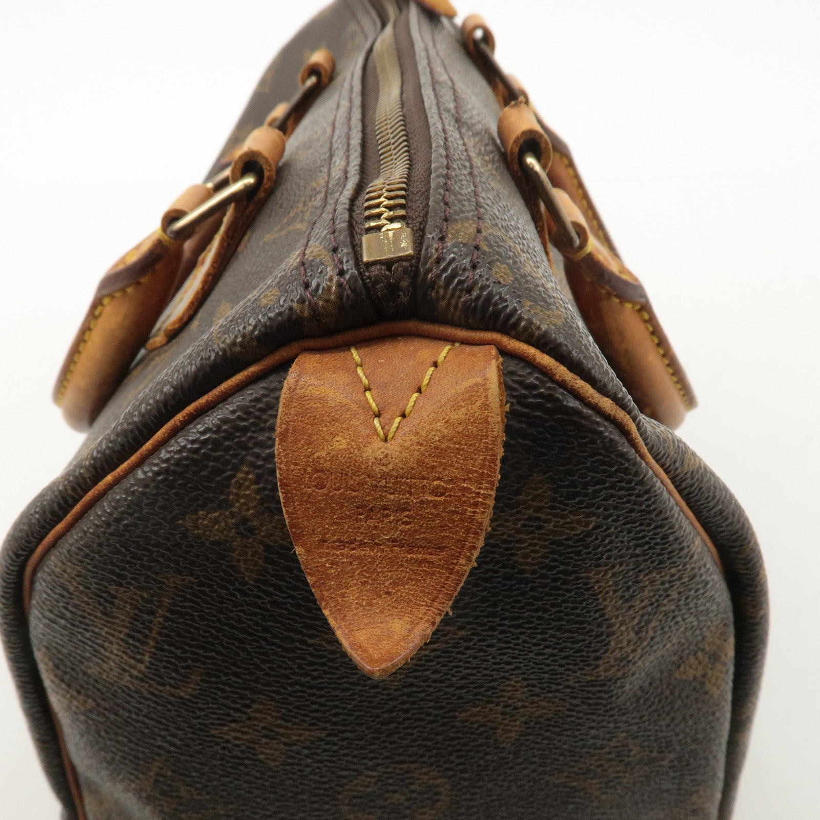 Louis Vuitton Monogram Speedy 25 Hand Bag Boston Bag M41528