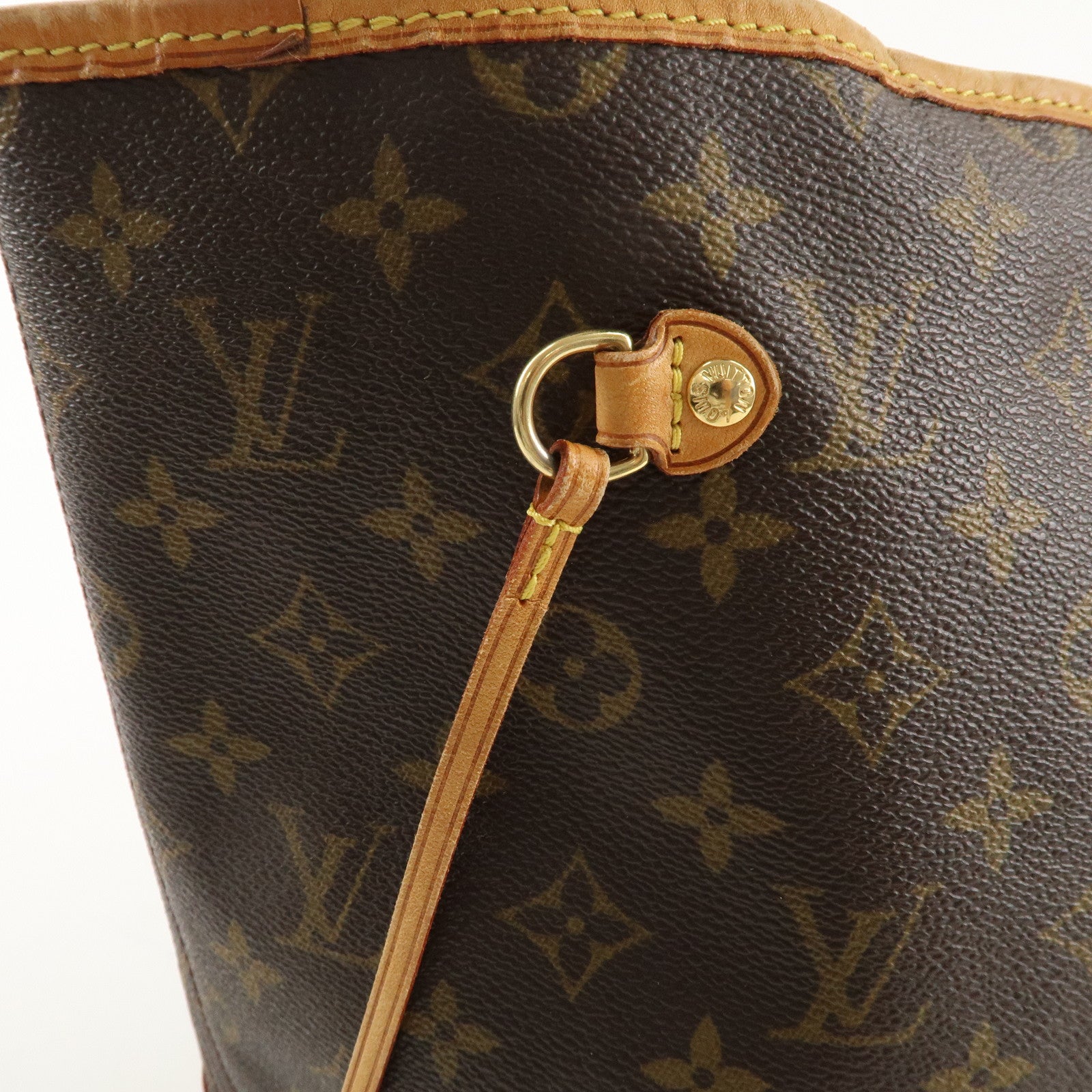 Louis Vuitton Monogram Neverfull GM Tote Bag Brown M40157