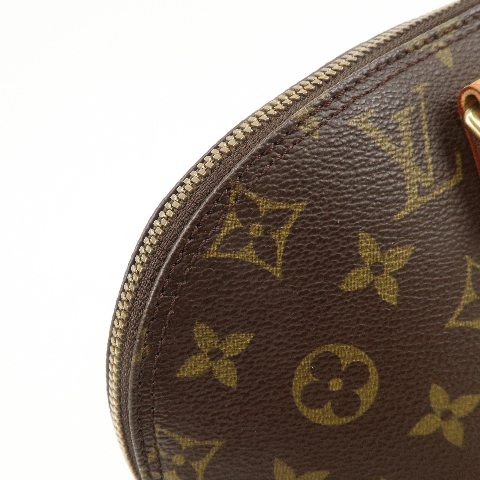 Louis Vuitton Monogram Alma Hand Bag Brown M51130 Used