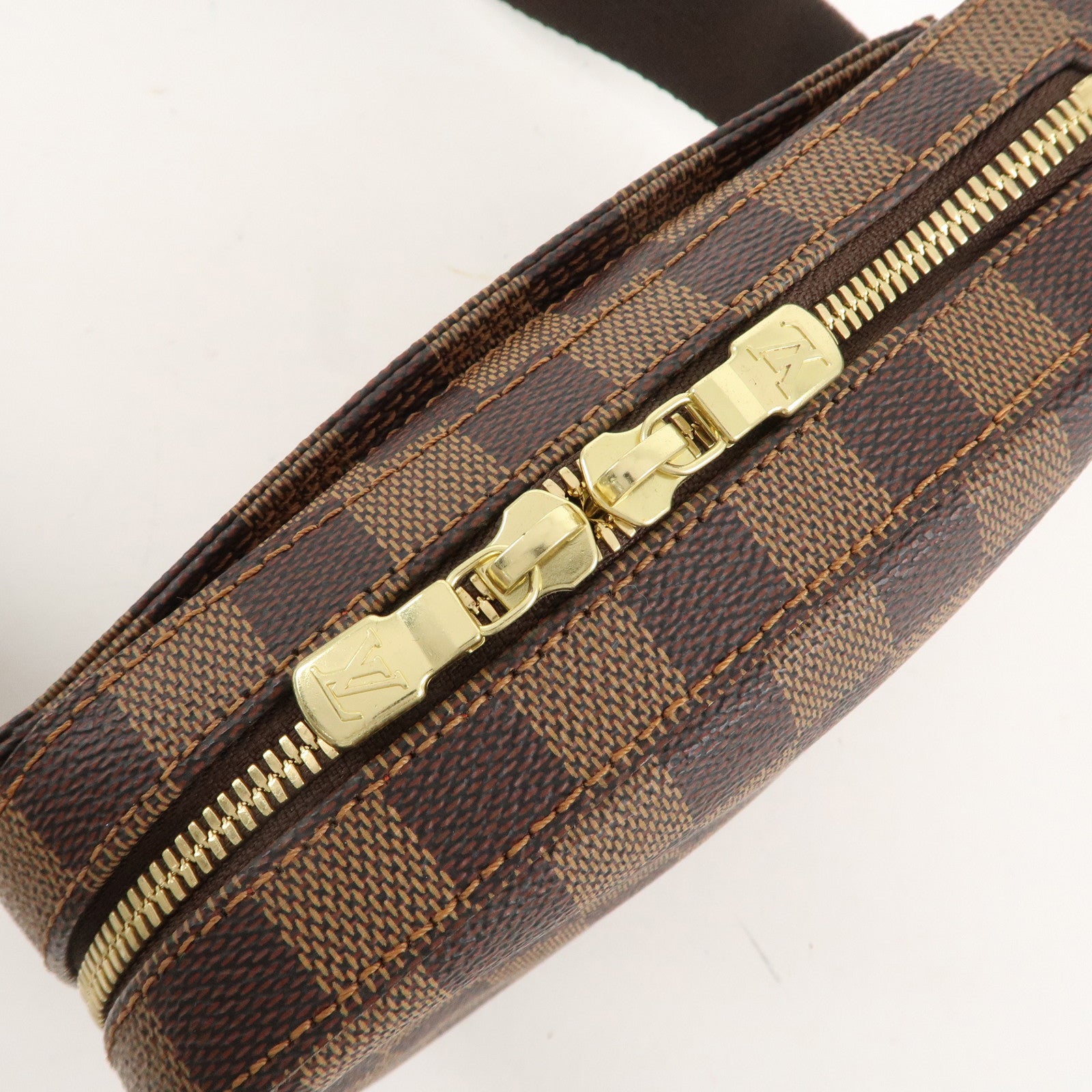 Louis Vuitton Damier Geronimos Body Bag Waist Bag Brown N51994