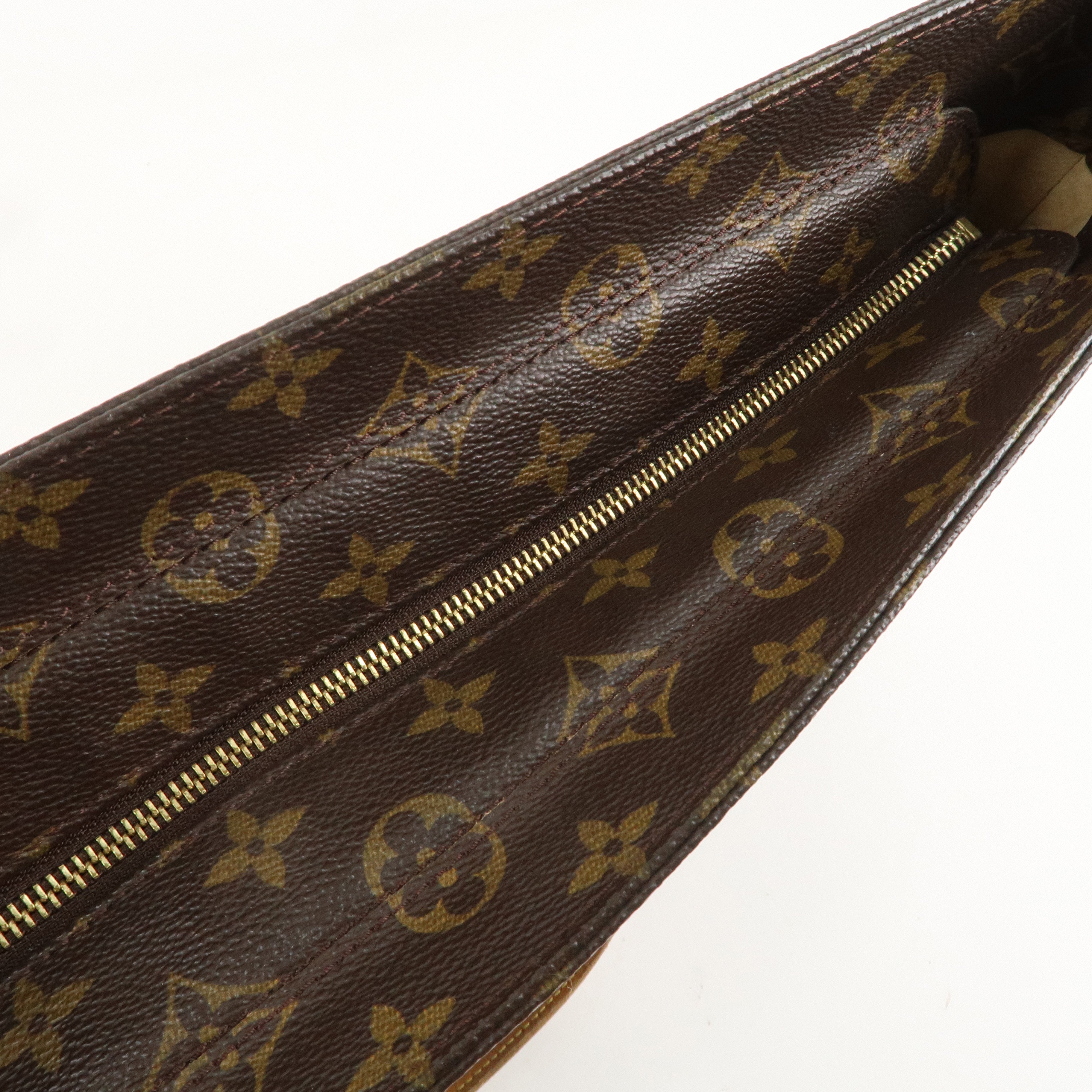 Louis Vuitton Monogram Luco Tote Bag Hand Bag Brown M51155