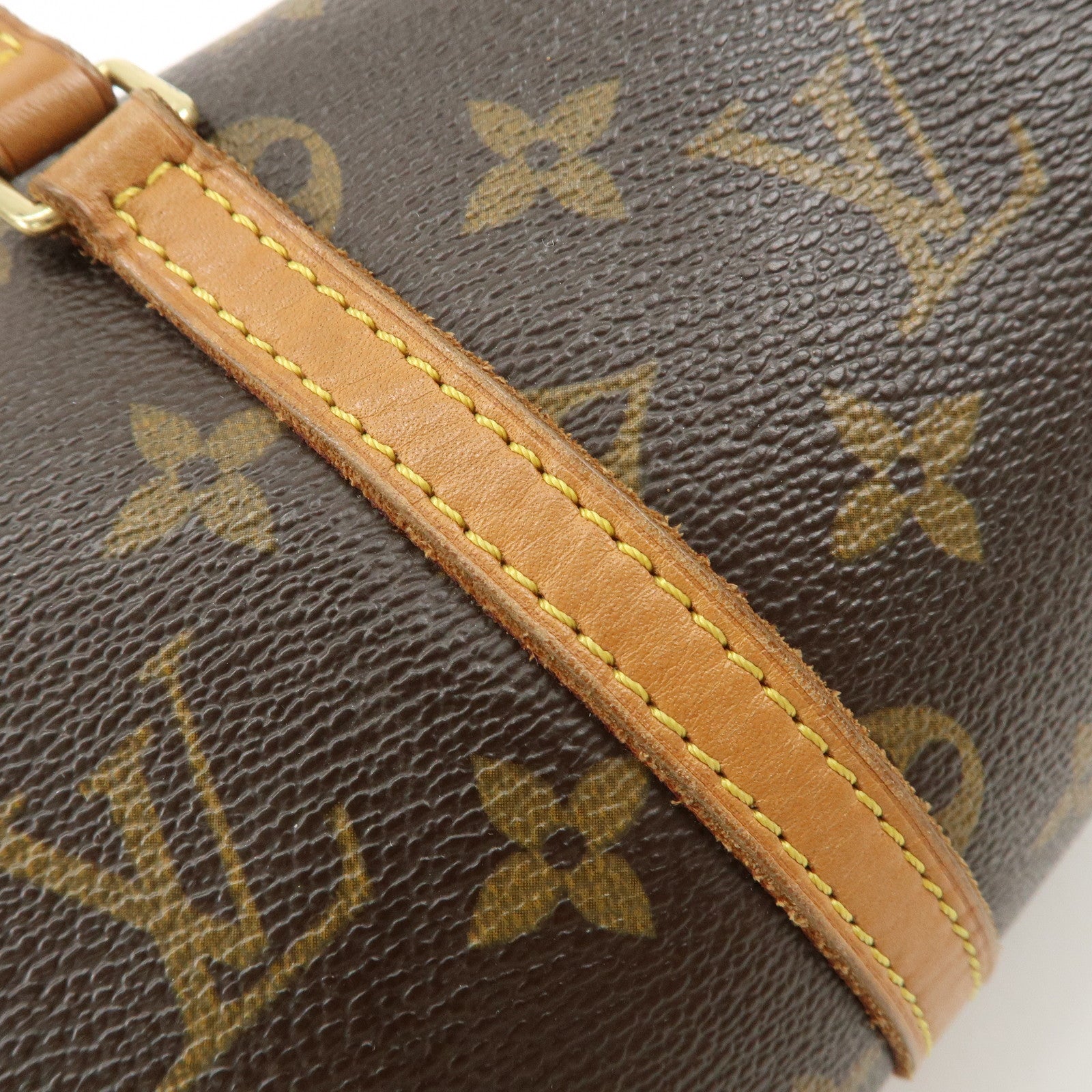 Louis Vuitton Monogram Papillon 30 Hand Bag Ney Style Brown M51385 Used