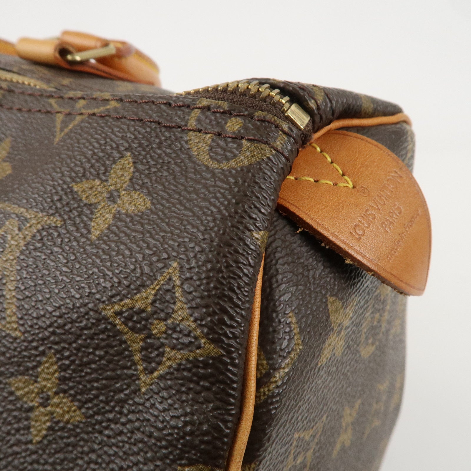 Louis Vuitton Monogram Speedy 35 Hand Bag Boston Bag M41524