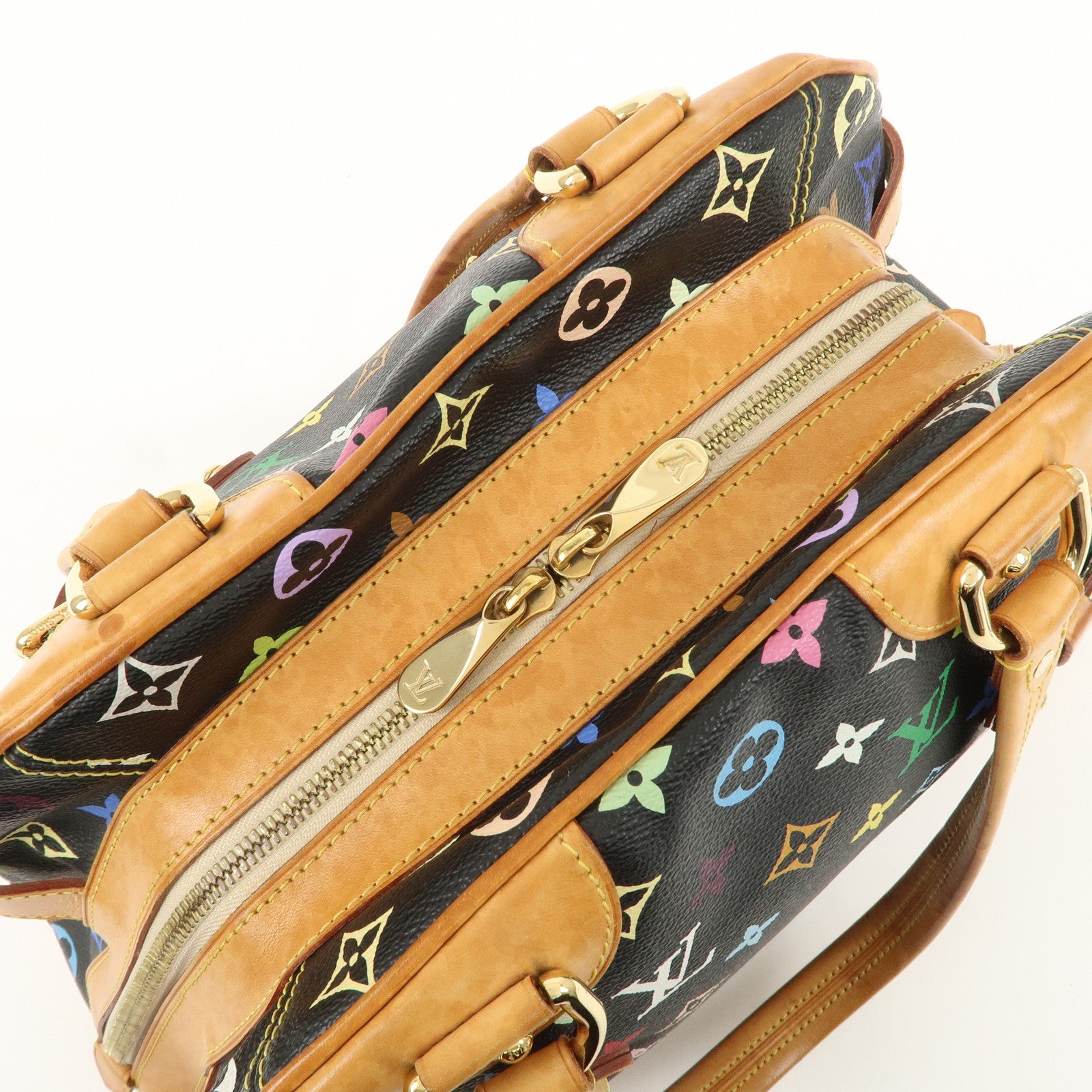 Louis Vuitton Monogram Multicolor Claudia Hand Bag M40194 Used