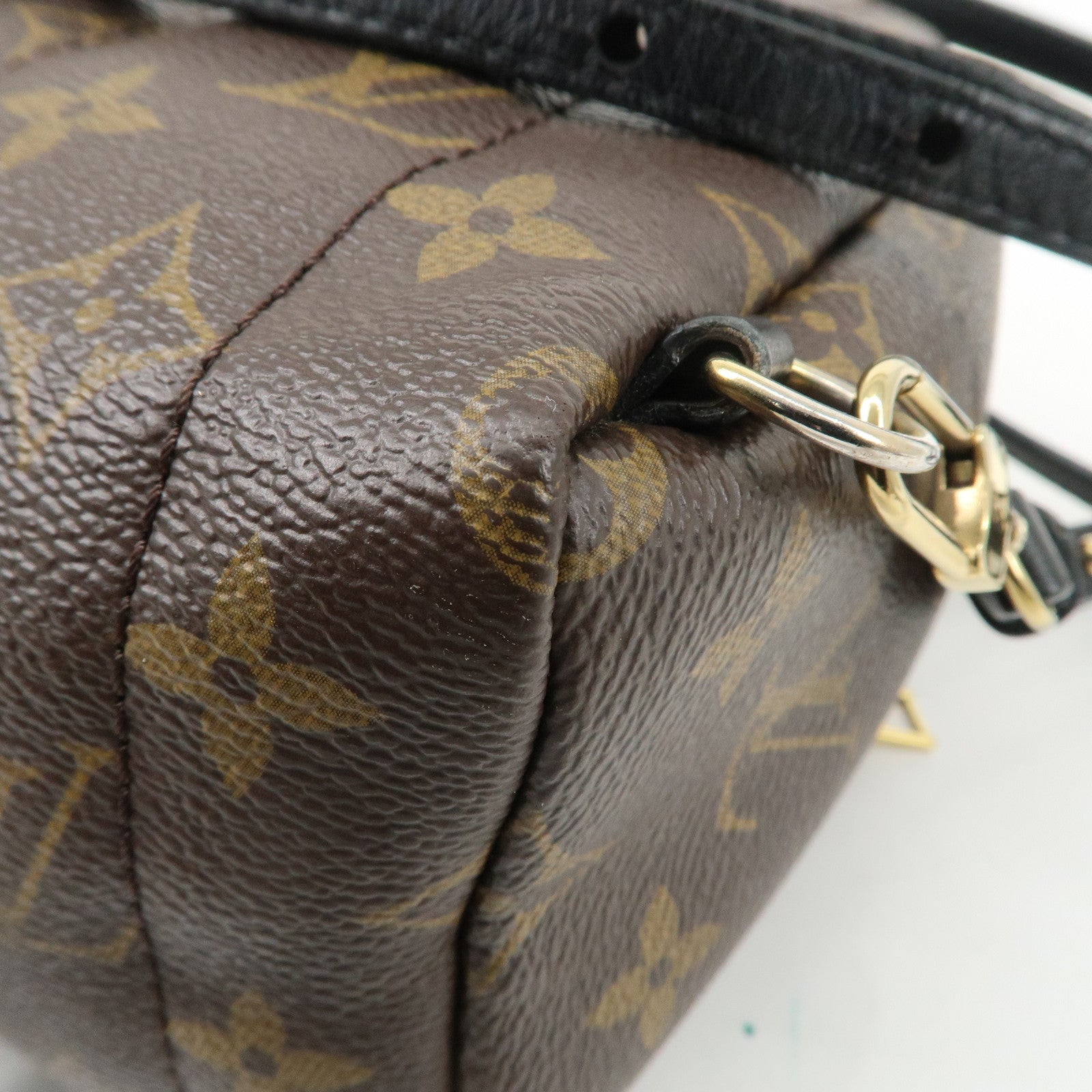 Louis Vuitton Monogram Palm Springs MINI Back Pack M44873