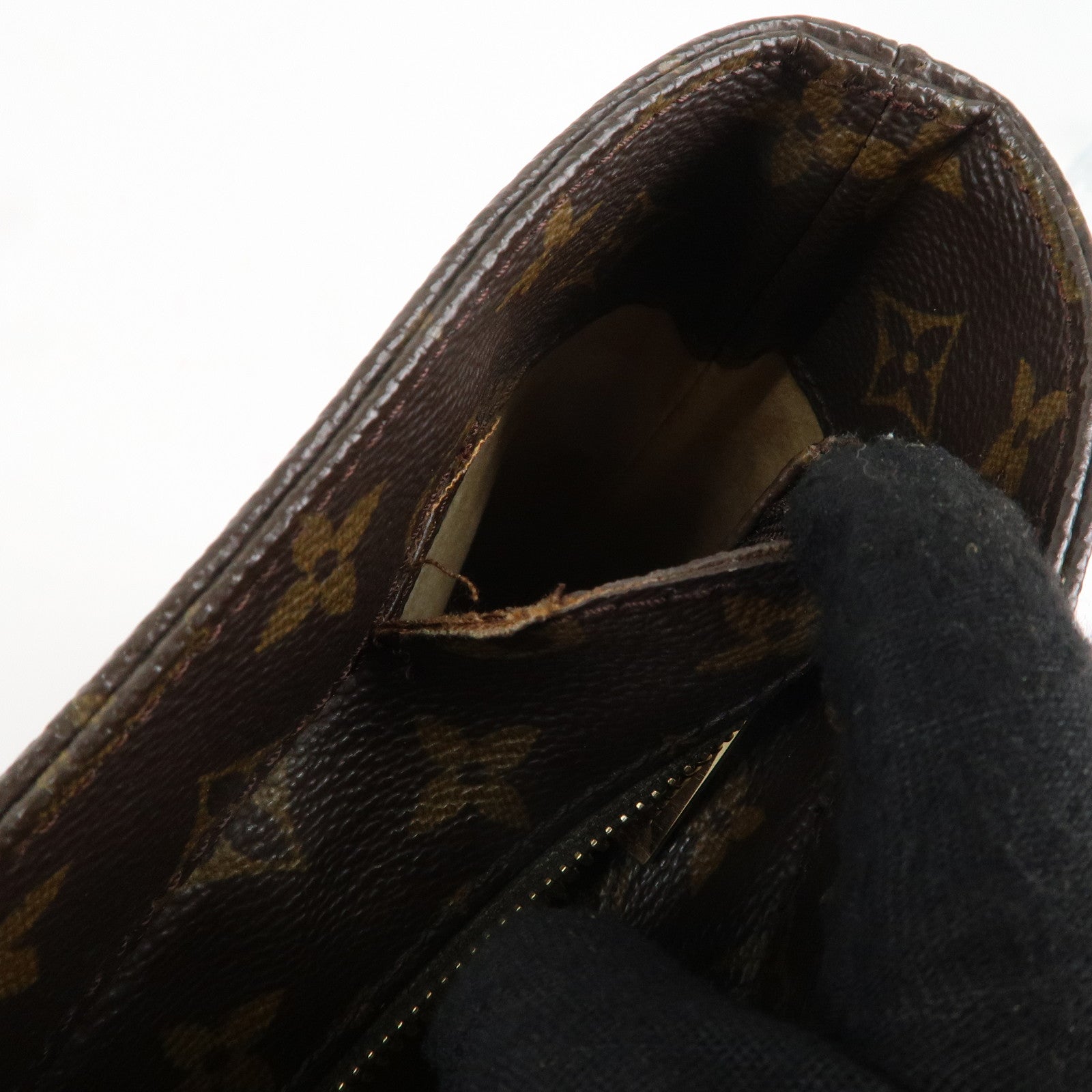 Louis Vuitton Monogram Luco Tote Bag Hand Bag Brown M51155