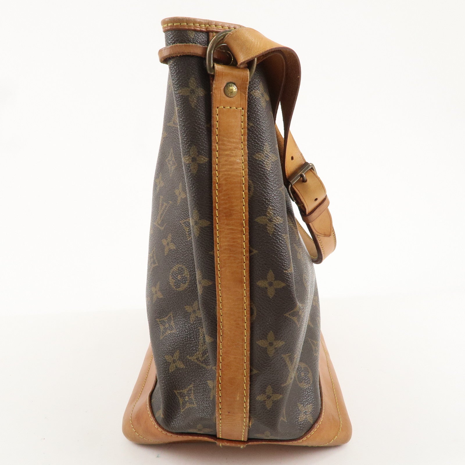 Louis Vuitton Monogram Noe Shoulder Bag Hand Bag Brown M42224