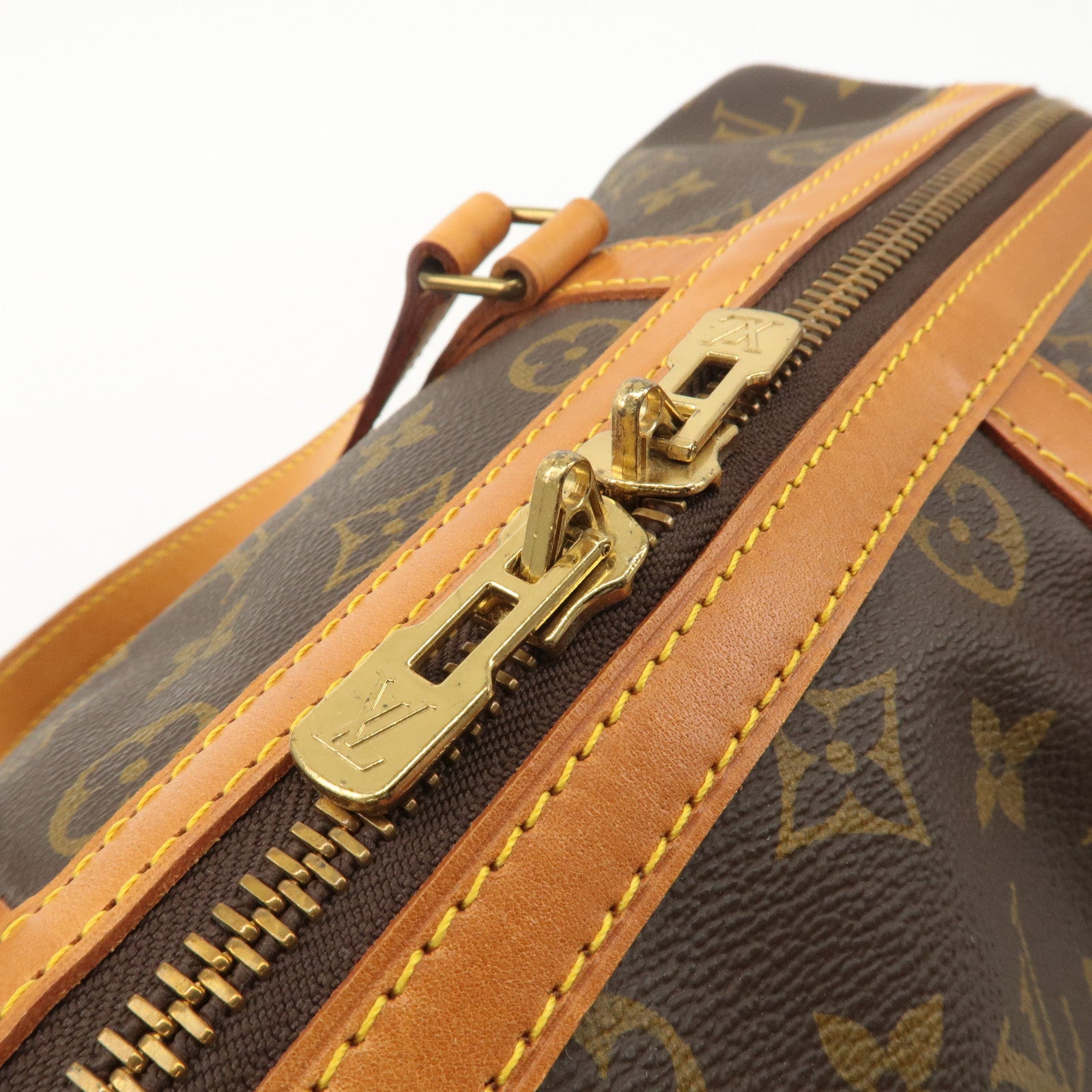 Louis Vuitton Monogram Sac Souple 35 Boston Bag M41626