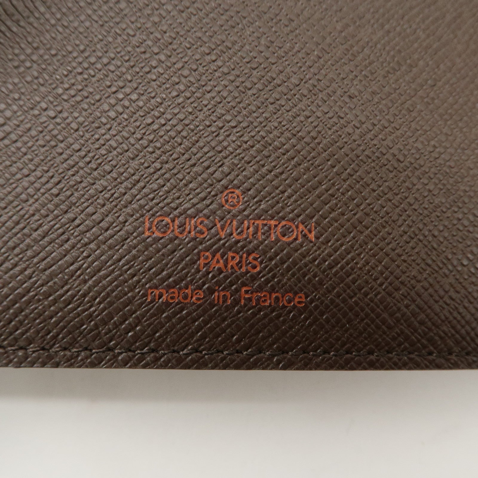 Louis Vuitton Damier Agenda MM Planner Cover Brown R20240