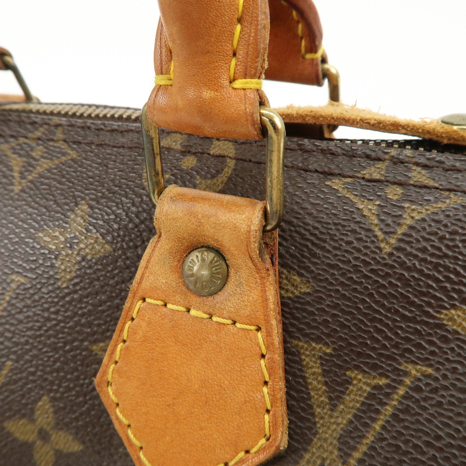 Louis Vuitton Monogram Speedy 25 Boston Bag Hand Bag M41528