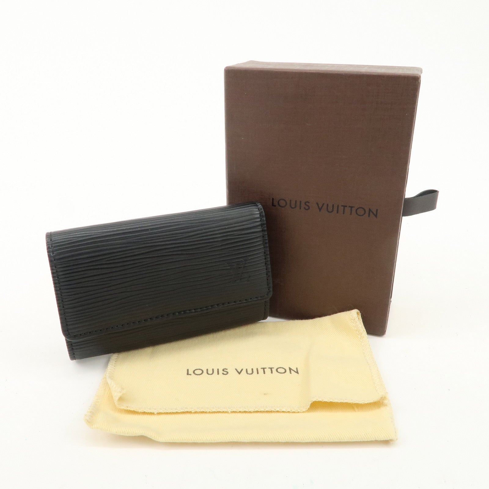 Louis Vuitton Epi Multiclés 6 Key Case Noir Black M63812 Used