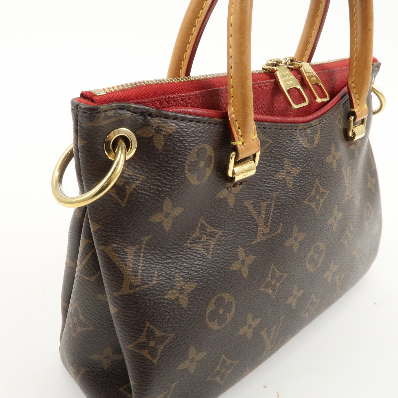 Louis Vuitton MonogramPallas BB 2Way Hand Bag Shoulder Bag M41241 Used