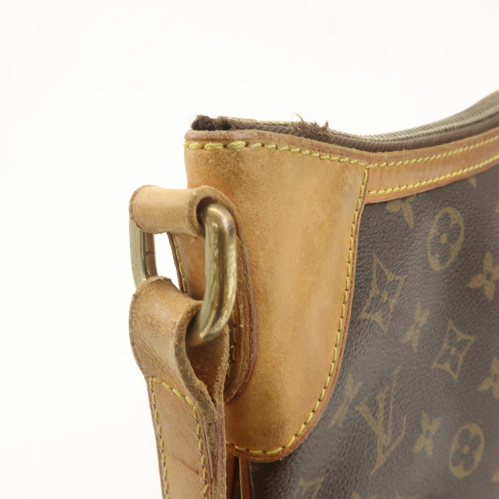 Louis Vuitton Monogram Odeon PM Shoulder Bag Brown M56390