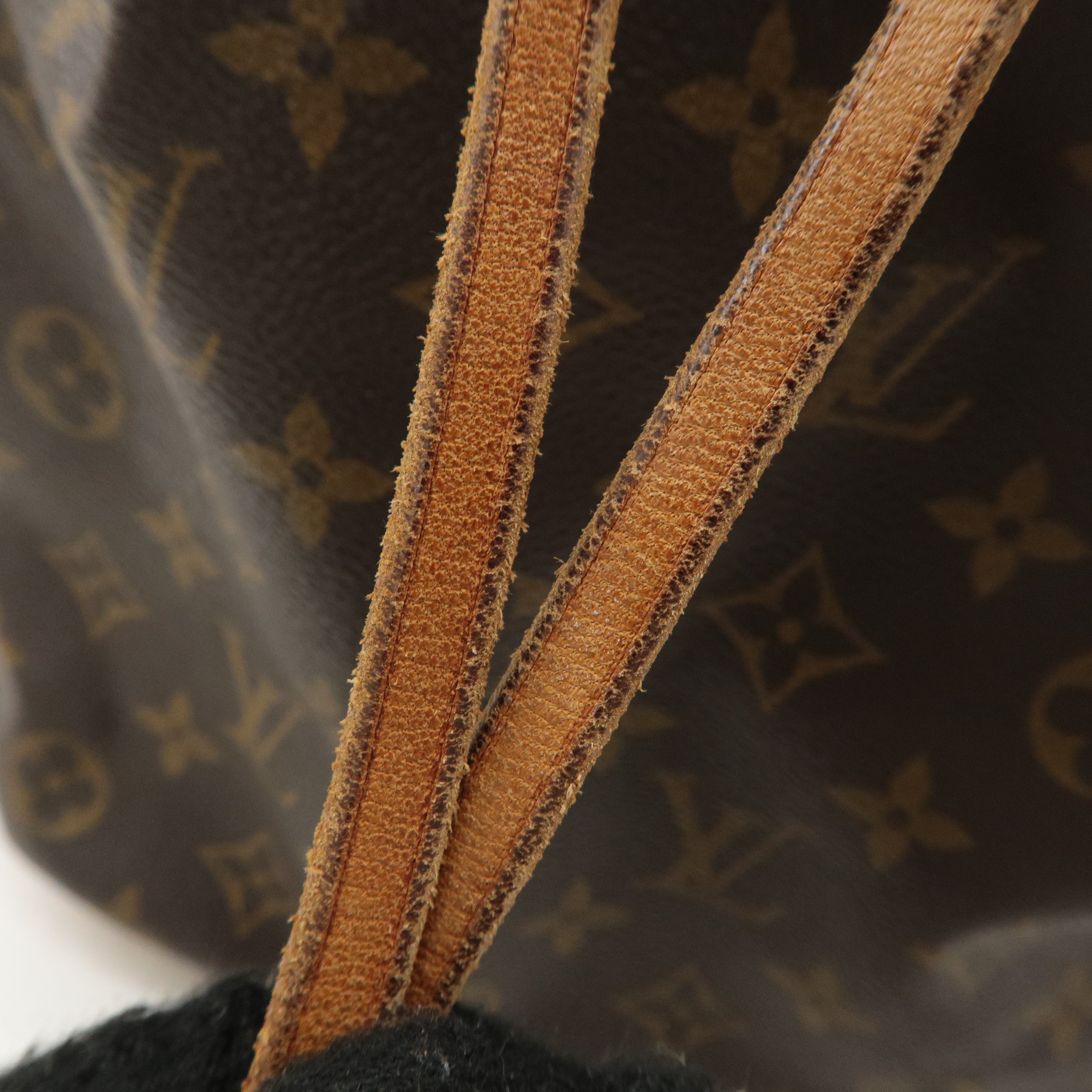 Louis Vuitton Monogram Petit Noe Shoulder Bag Brown M42226