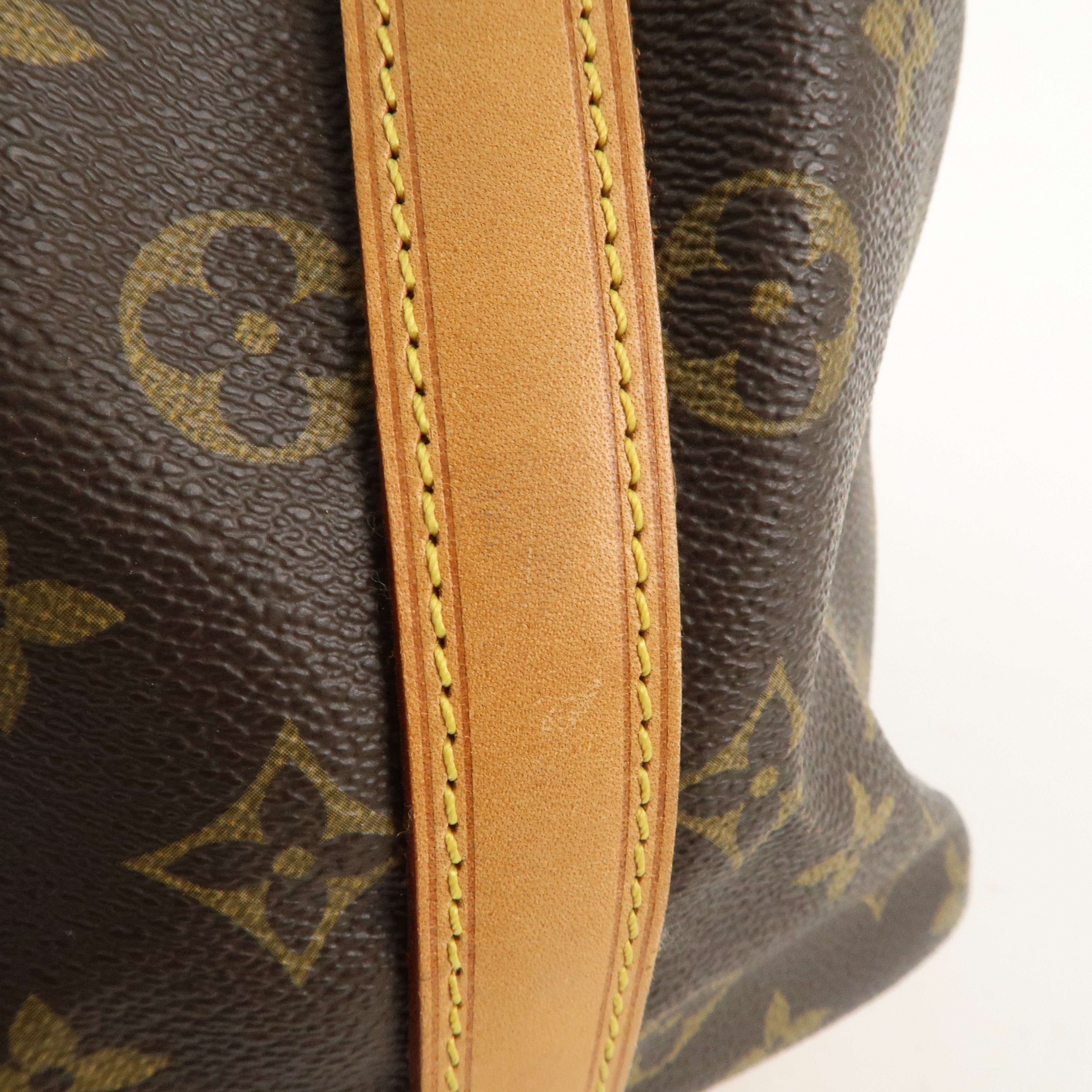 Louis Vuitton Monogram Petit Noe Shoulder Bag Brown M42226