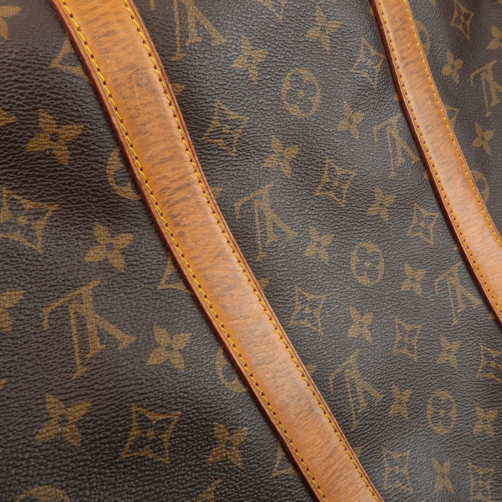 Louis Vuitton Monogram Keep All 50 Boston Bag Brown M41416