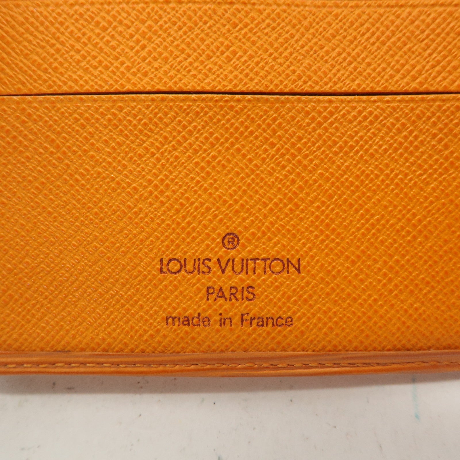 Louis Vuitton Porte Billet Compact Bi-fold Wallet Mandarin M6355H