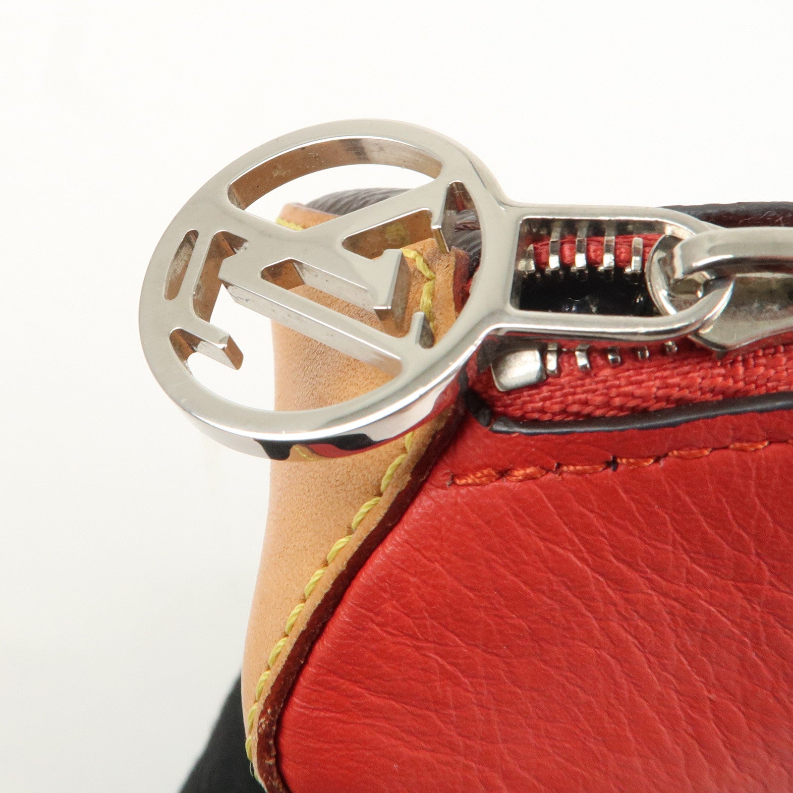 Louis Vuitton Monogram Trousse Elizabeth Pen Case Rouge GI0009