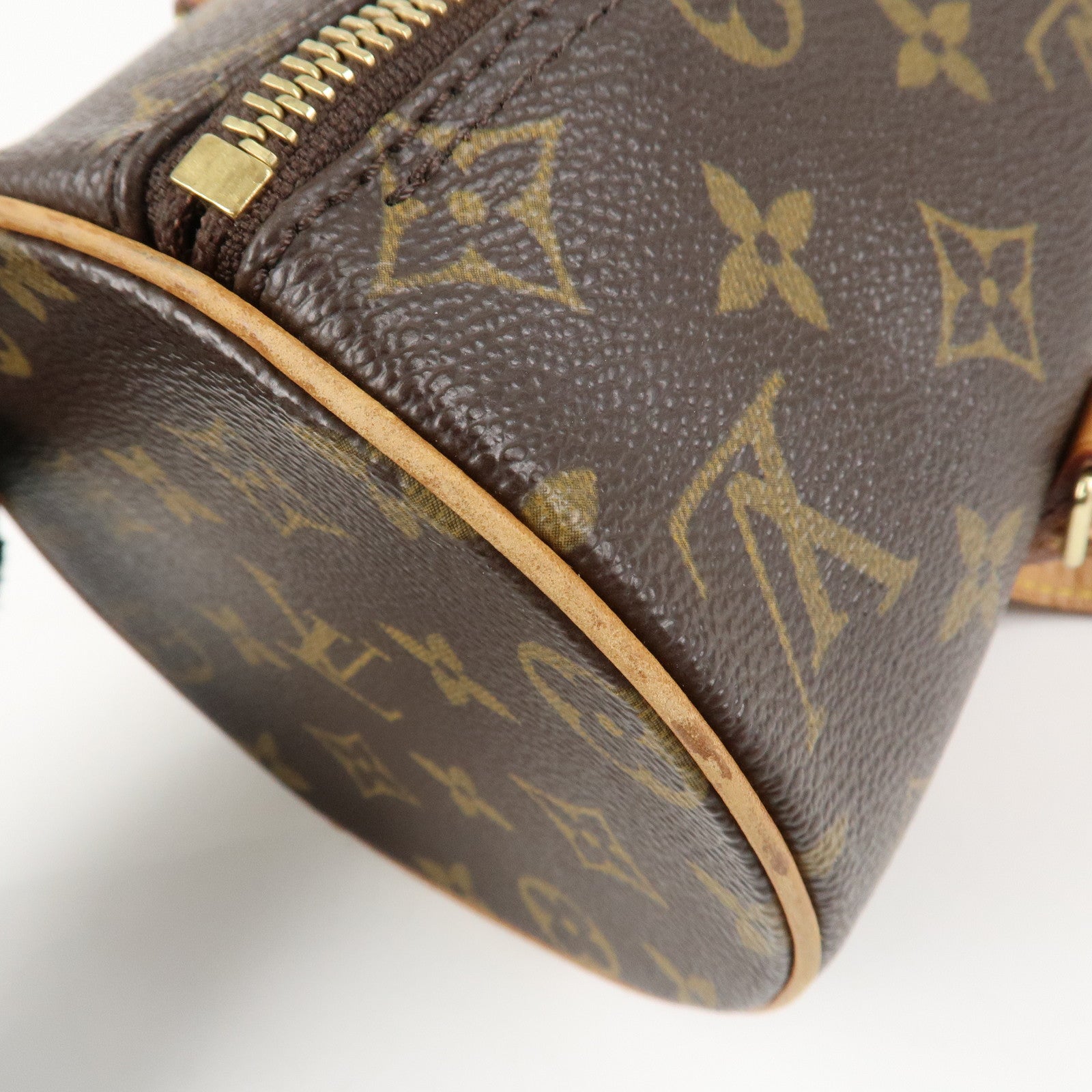 Louis Vuitton Monogram Papillon 26 Hand Bag Brown M51386 Used