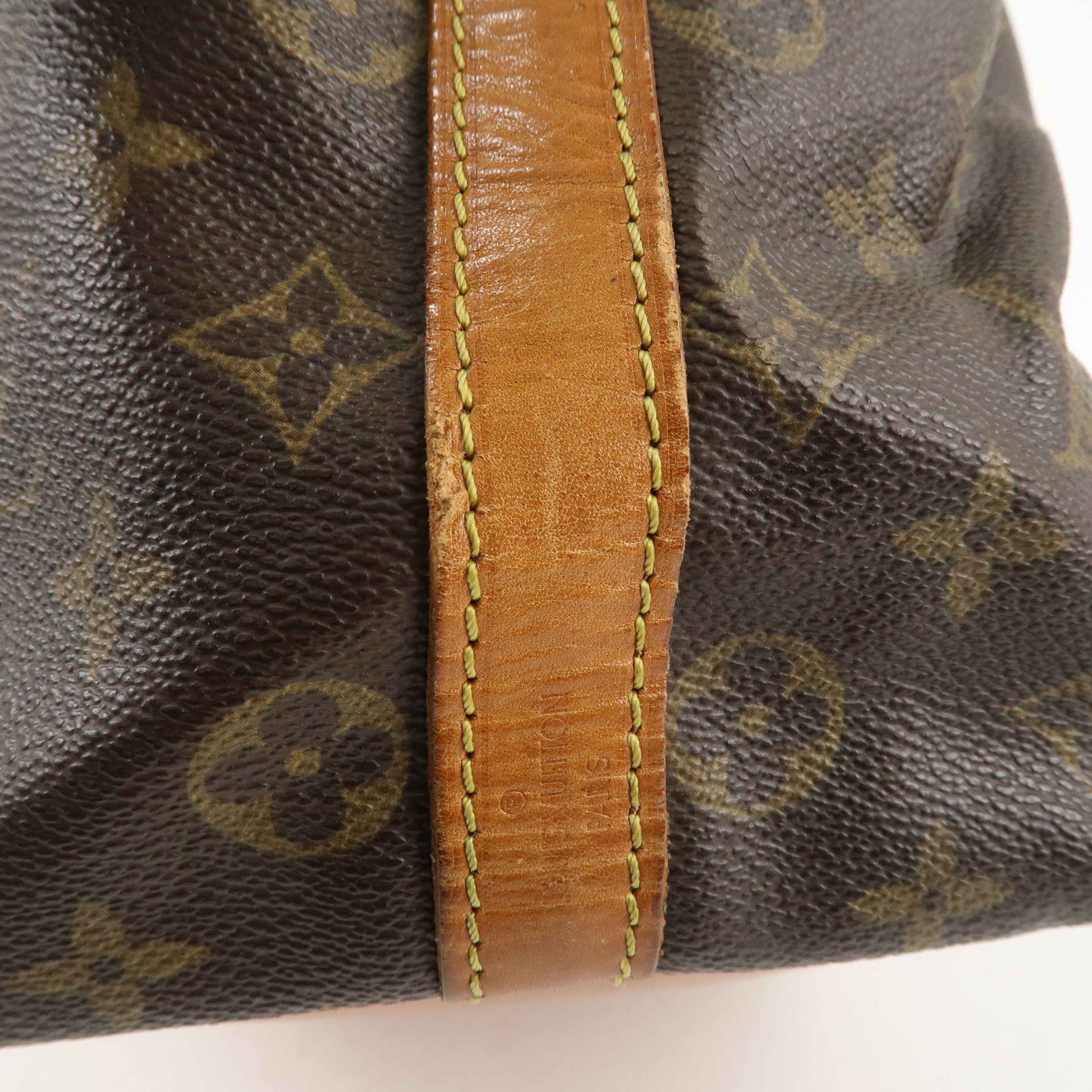 Louis Vuitton Monogram Petit Noe Shoulder Bag Brown M42226