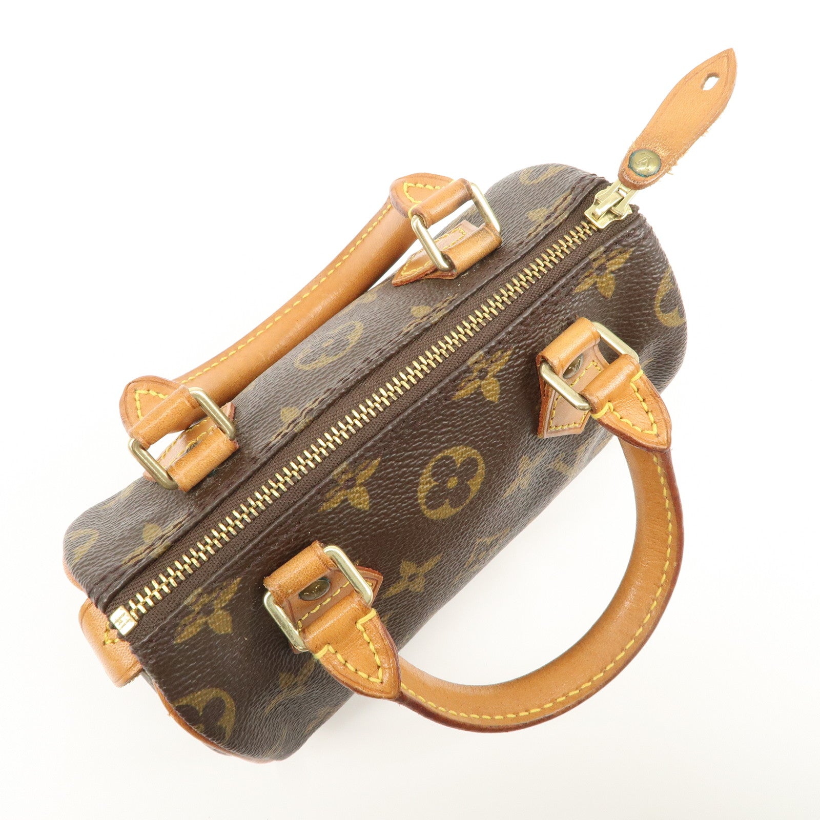 Louis Vuitton Monogram Mini Speedy 
Strap M41534 J00145