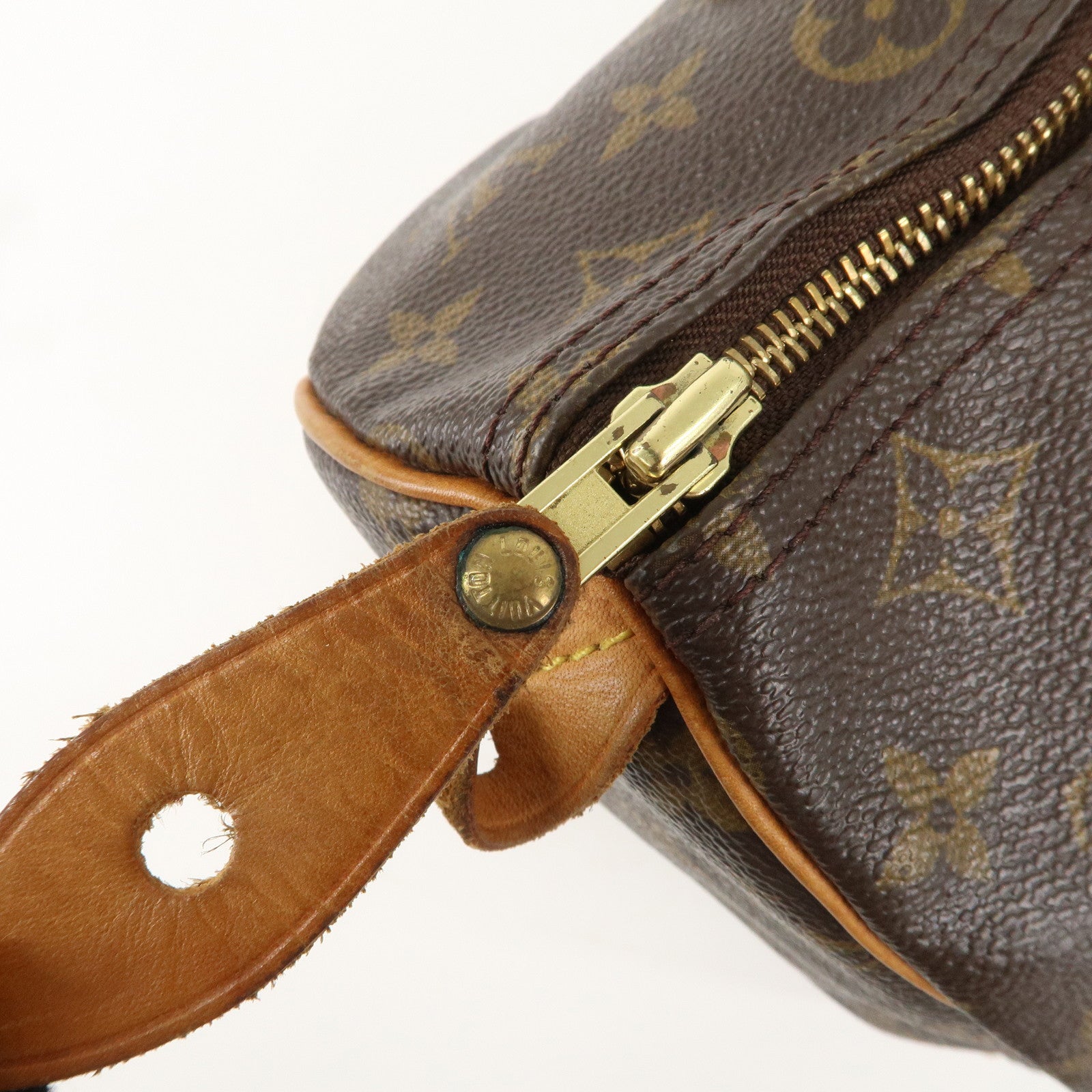 Louis Vuitton Monogram Speedy 30 Hand Bag Boston Bag M41108