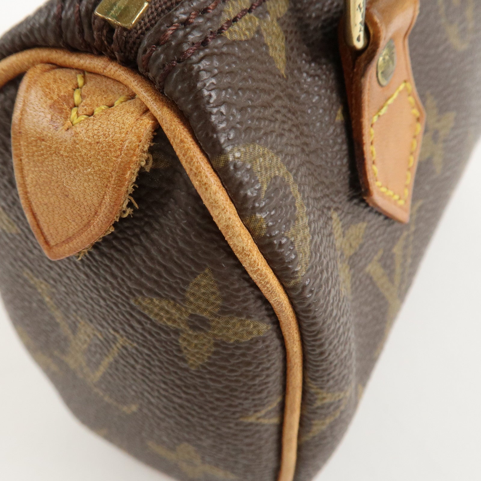 Louis Vuitton Monogram Mini Speedy Hand Bag M41534 Used