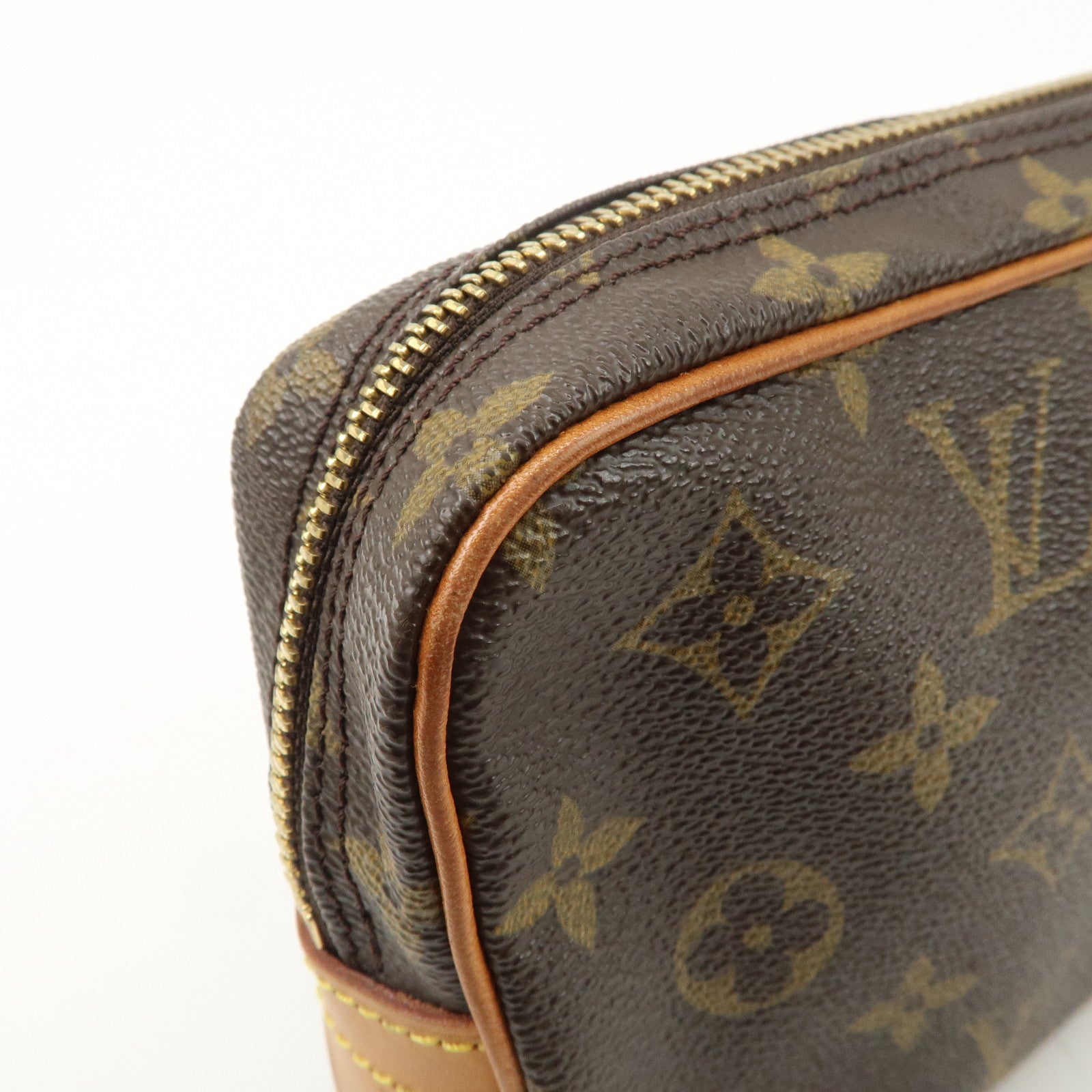 Louis Vuitton Monogram Pochette Marly Bandouliere Brown M51828