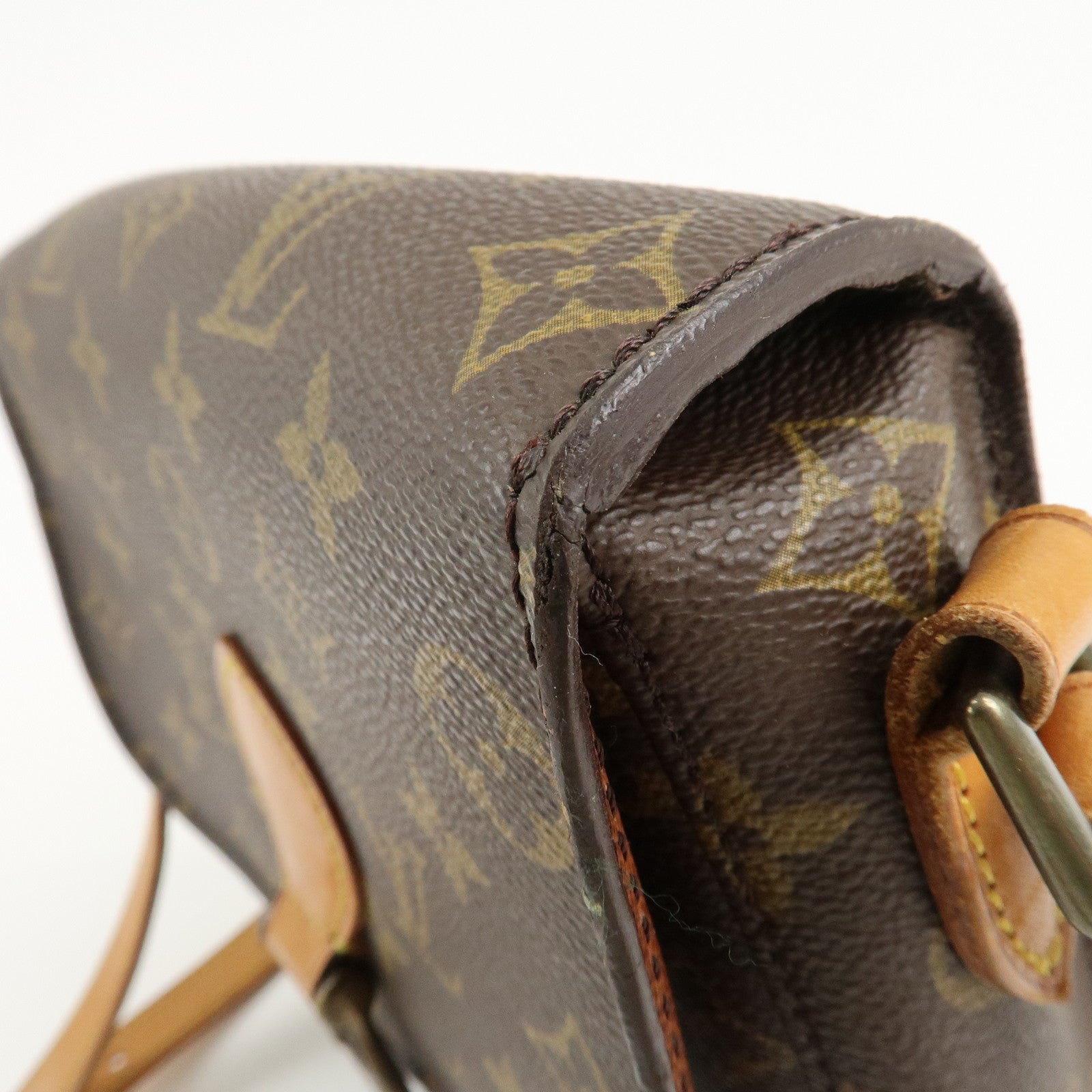 Louis Vuitton Monogram Mini Saint Cloud Shoulder Bag M51244 Used