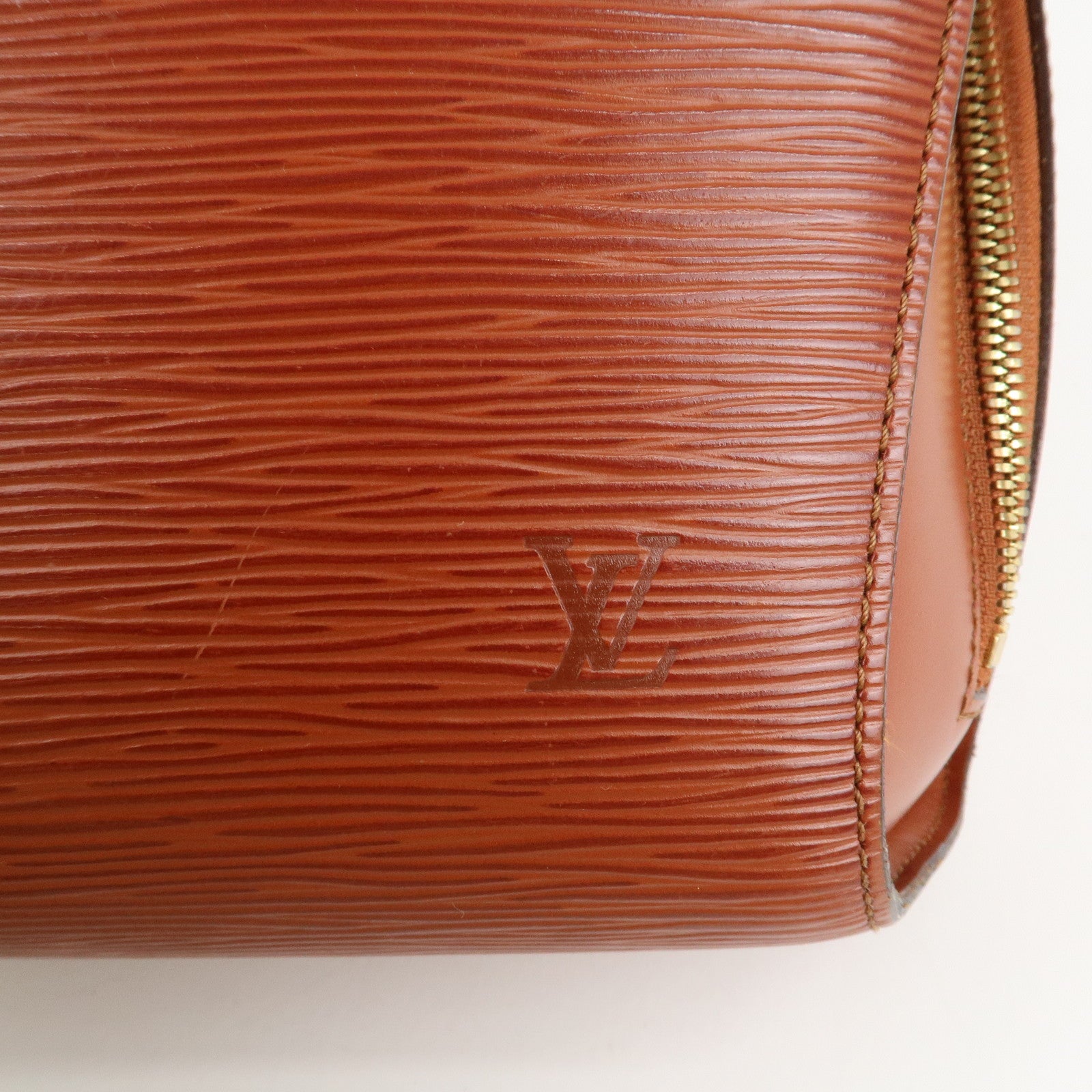 Louis Vuitton Epi Mabillon Back Pack Kenya Brown M52233 Used