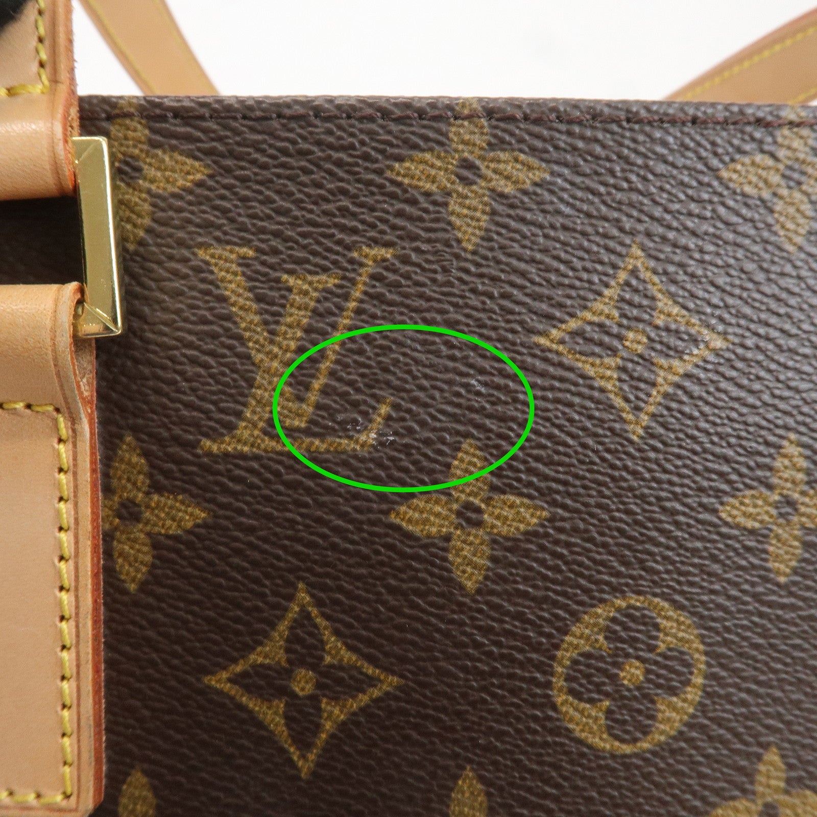 Louis Vuitton Monogram Luco Tote Bag Hand Bag Brown M51155