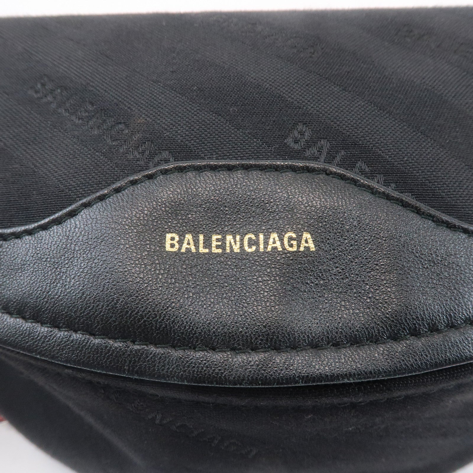 BALENCIAGA Leather Souvenir Shoulder Bag Crossbody Bag 518163