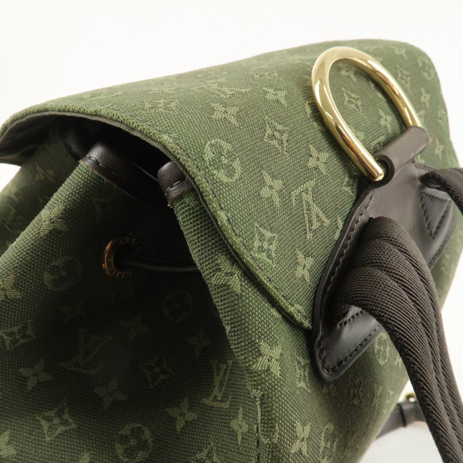 Louis Vuitton Monogram Mini Montsouris GM Backpack Khaki M92456