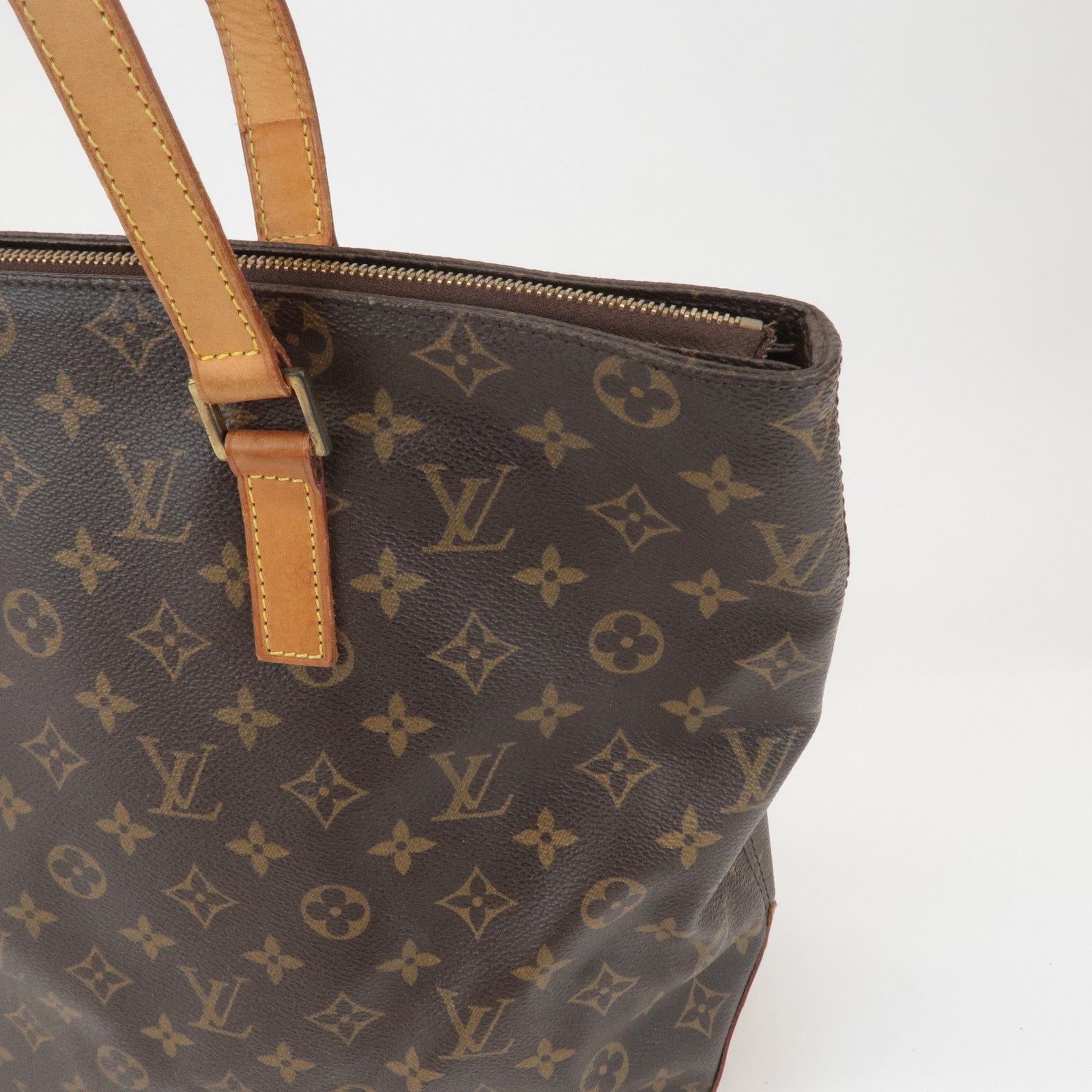 Louis Vuitton Monogram Cabas Mezzo Tote Bag M51151 Used