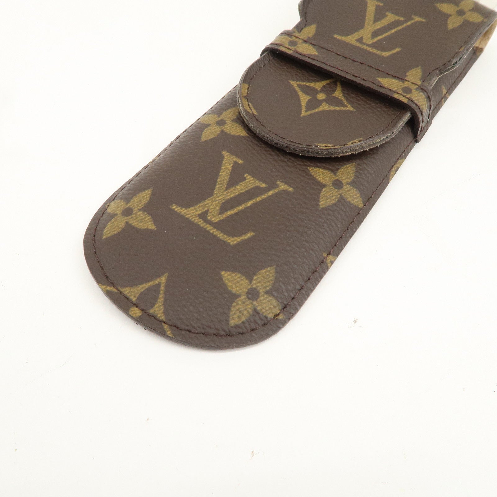 Louis Vuitton Monogram Set of 2 etui stylo Pen Case Brown M62990