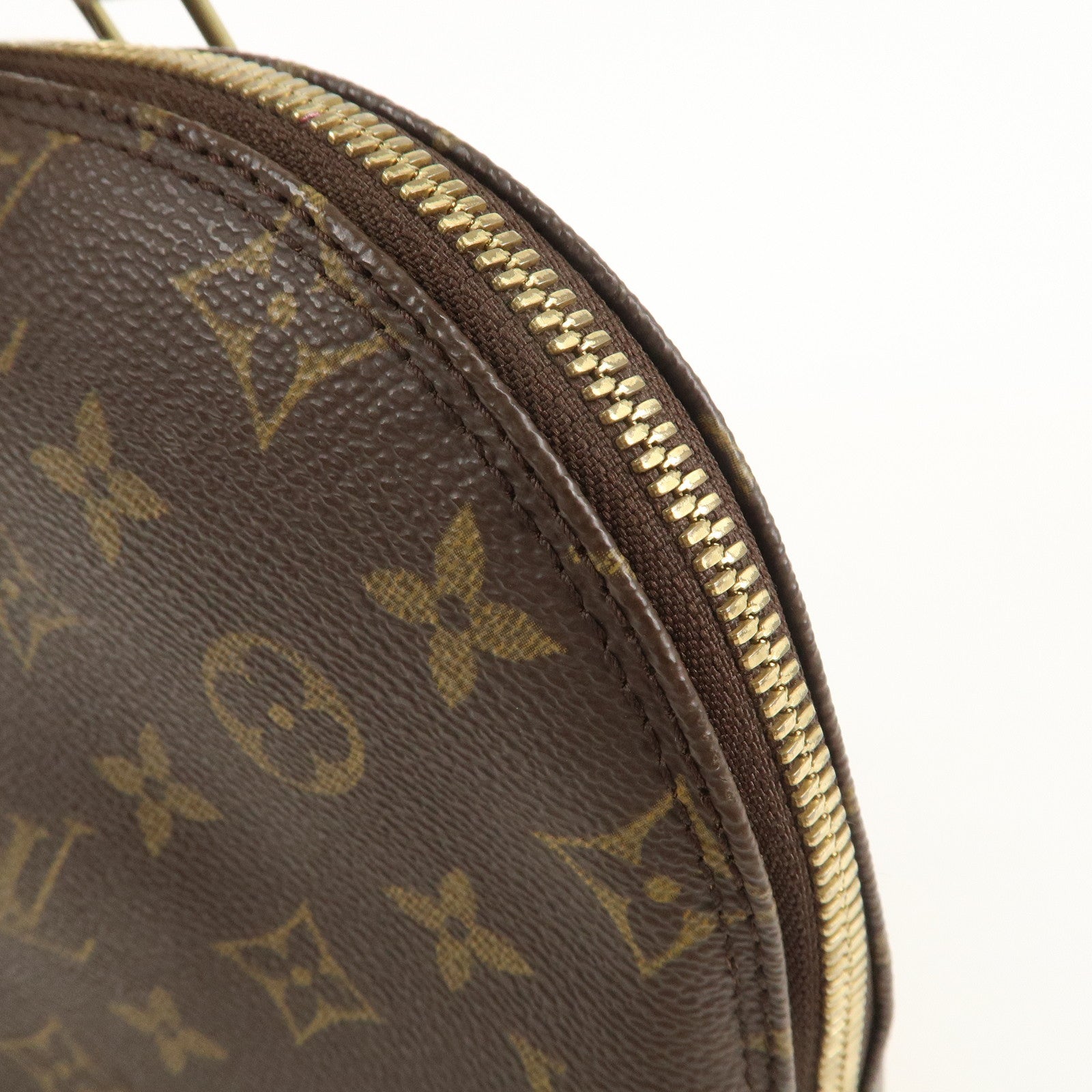 Louis Vuitton Monogram Alma Hand Bag Brown M51130