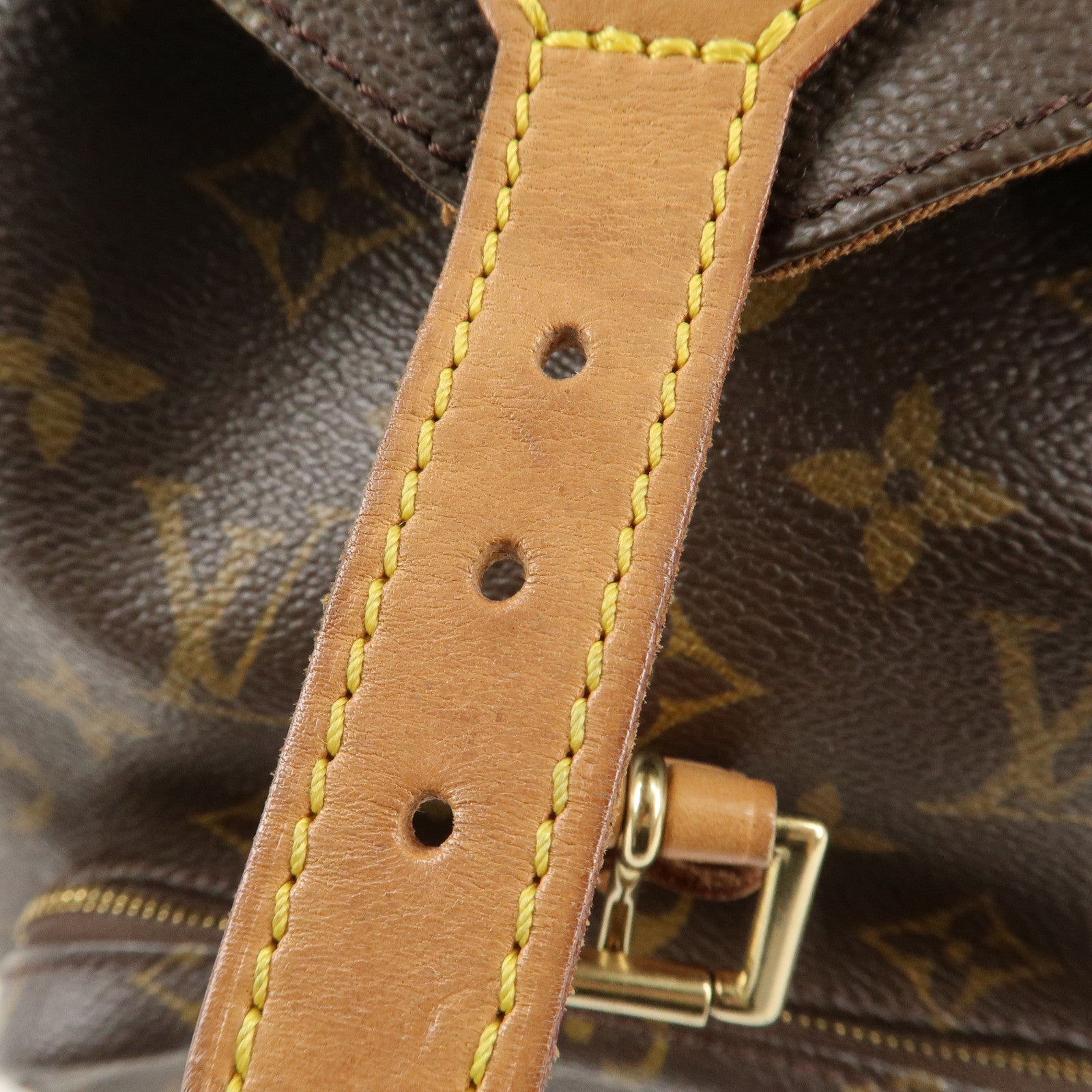 Louis Vuitton Monogram Montsouris MM Back Pack M51136 Used