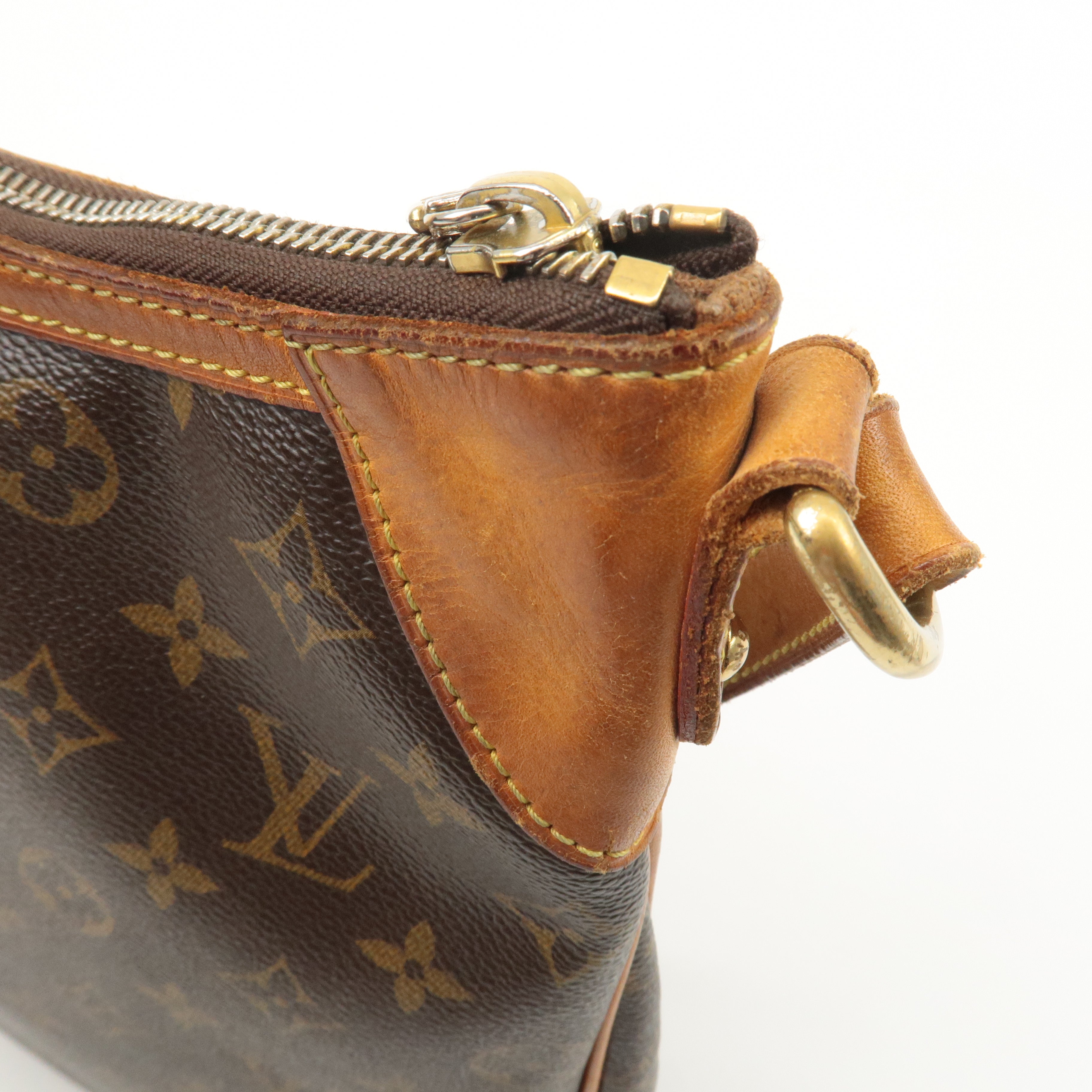 Louis Vuitton Monogram Odeon PM Shoulder Bag Brown M56390