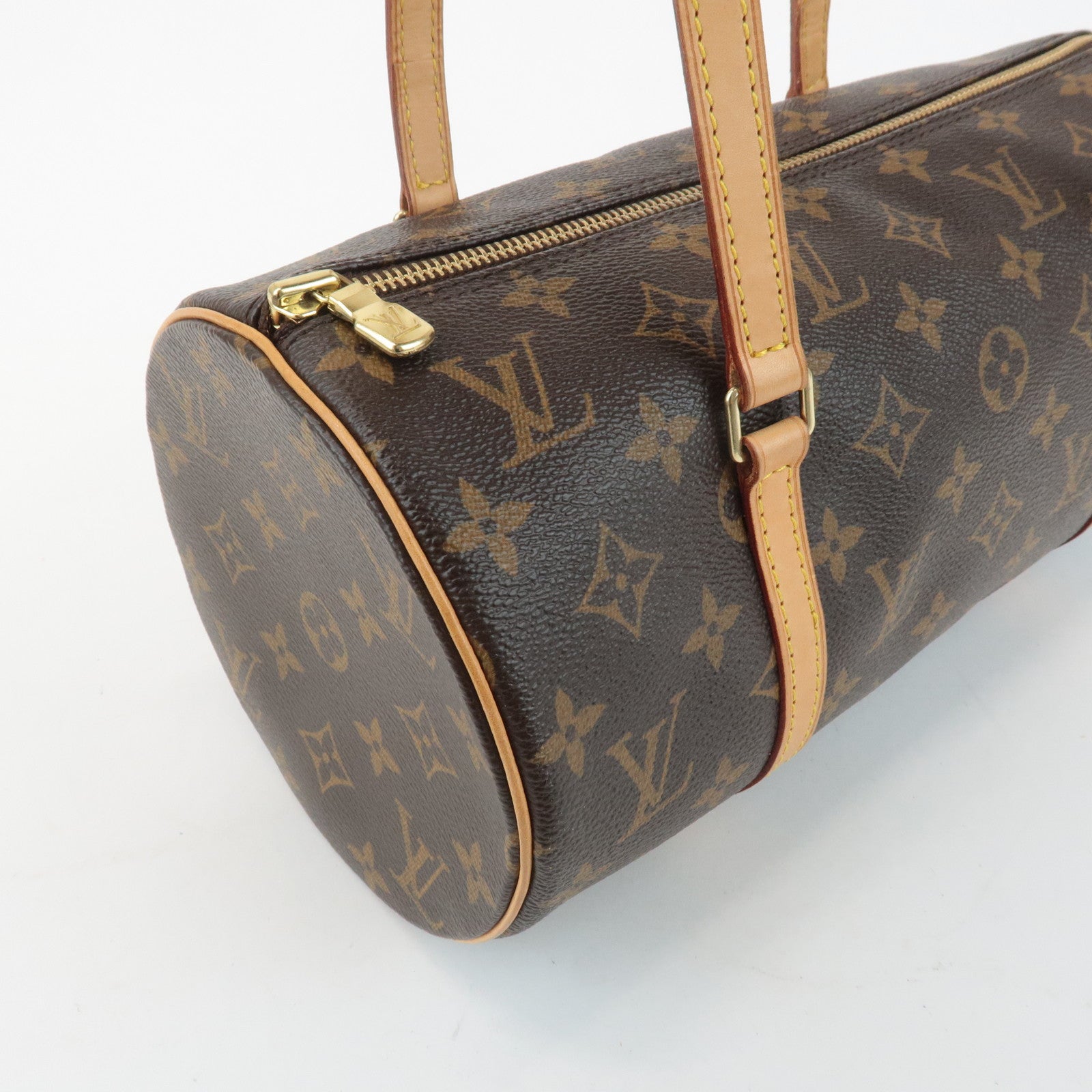 Louis Vuitton Monogram Papillon 30 Hand Bag Shoulder Bag M51385 Used