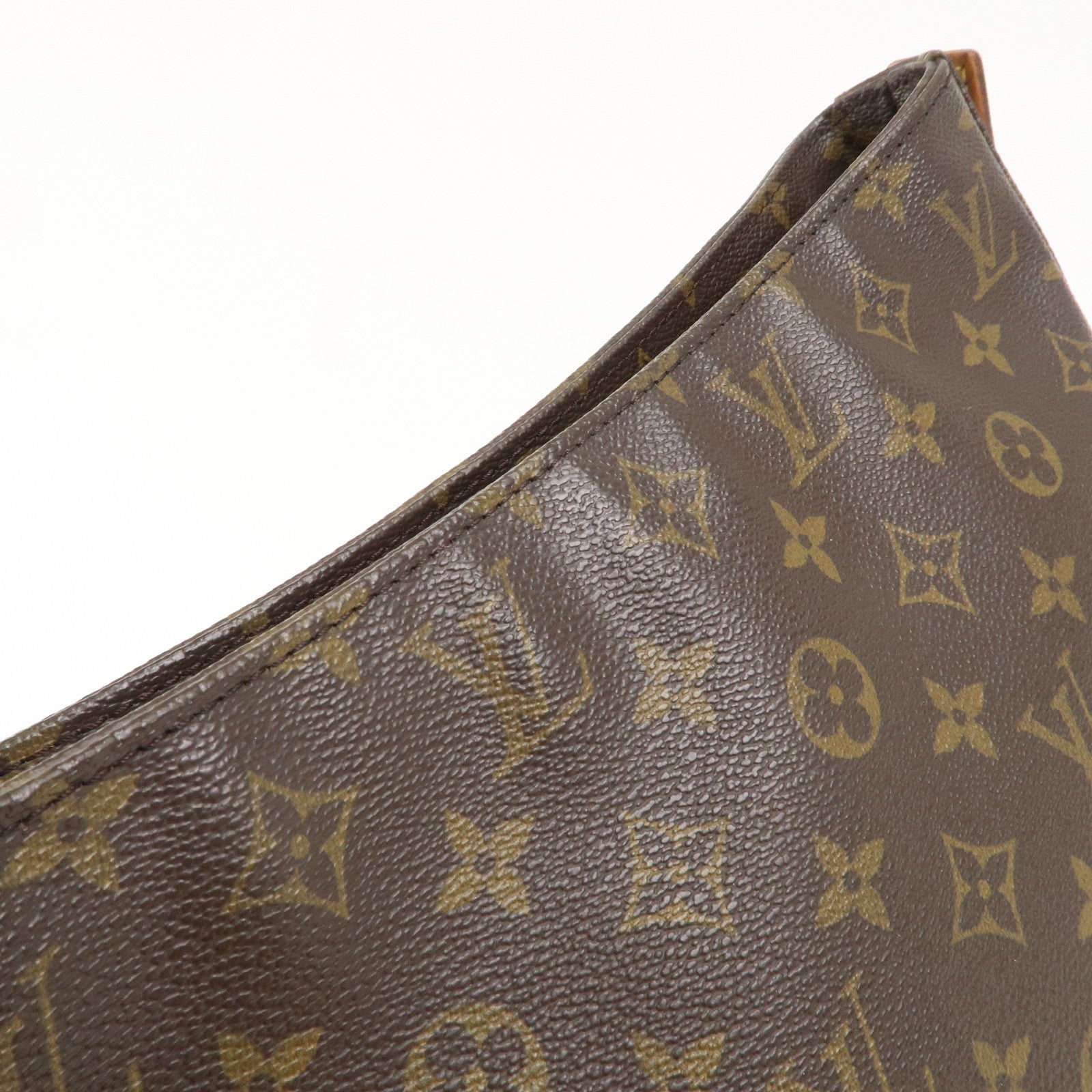 Louis Vuitton Monogram Looping GM Shoulder Bag Brown M51145