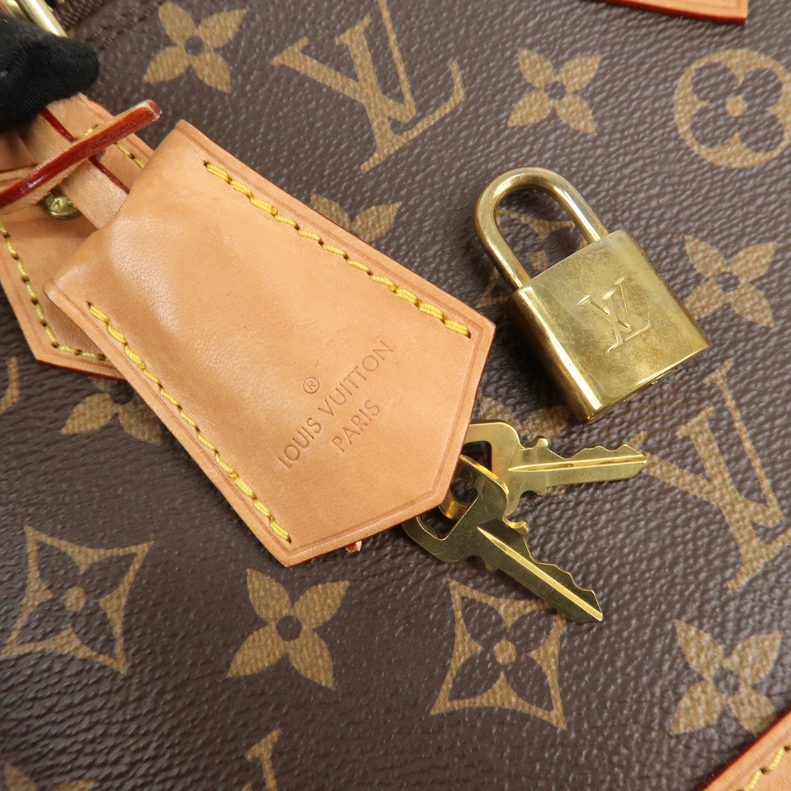 Louis Vuitton Monogram Alma BB 2 Way Hand Bag M53152 Used