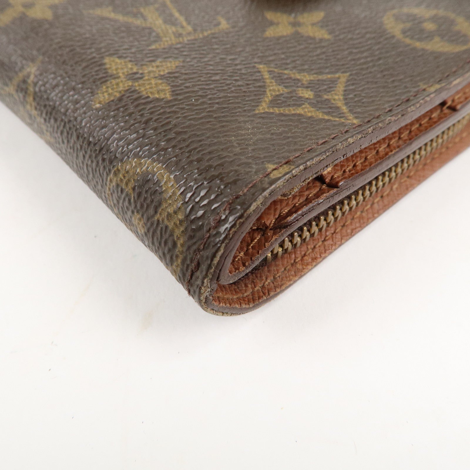 Louis Vuitton Monogram Set Of 2 Compact Zip Small Wallet M61667