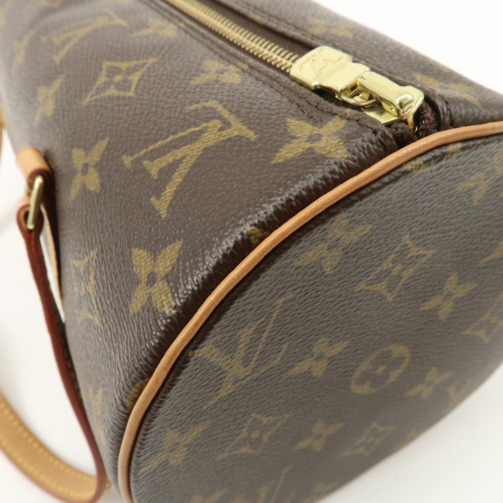 Louis Vuitton Monogram Papillon 30 Hand Bag New Style M51385 Used